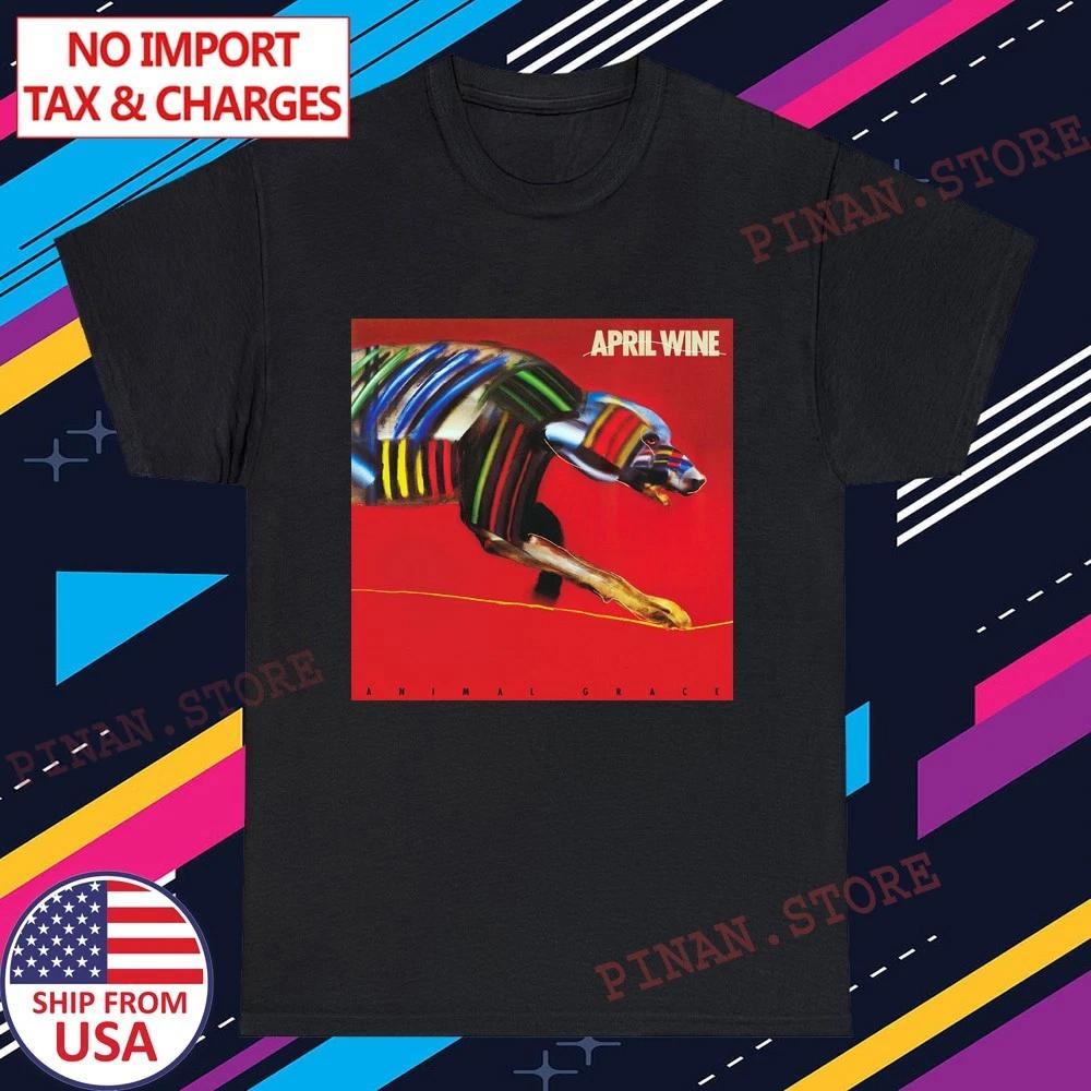 April Wine Animal Grace Men s Black Size S-5XL 2XL
April Wine Animal Grace Men s Black Size S-5XL 2XL