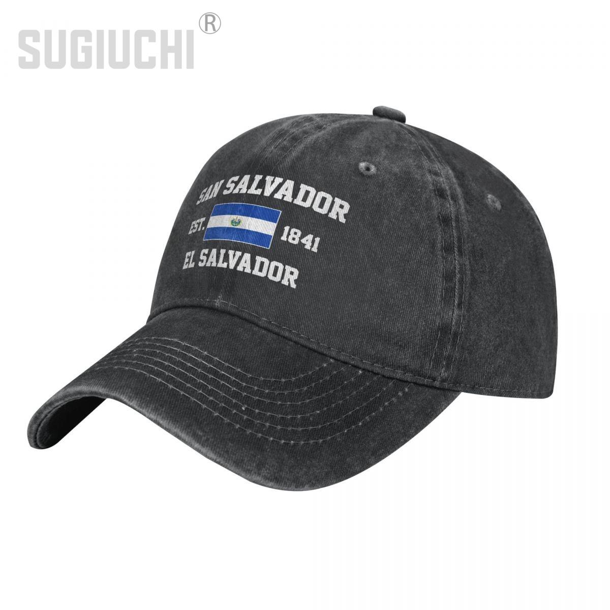 Flag of El Salvador EST.1841 San Salvador Unisex Adult Washed Denim Baseball Cap Unisex Vintage Cotton Patriotic Trucker Hat
Flag of El Salvador EST.1841 San Salvador Unisex Adult Washed Denim Baseball Cap Unisex Vintage Cotton Patriotic Trucker Hat