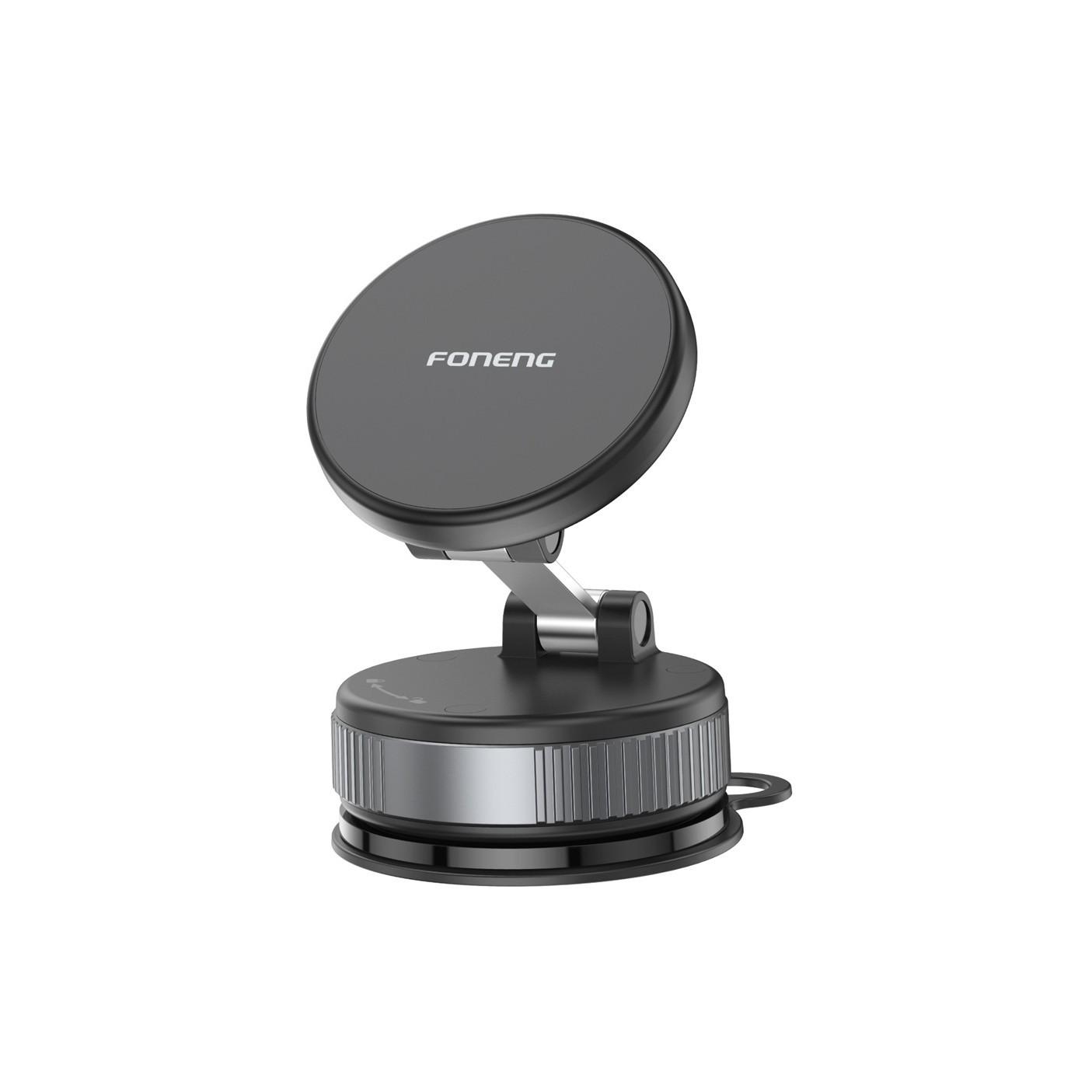 Fengneng CP129 Magnetic Folding Car Phone Holder with Air Pressure Rotation and Windshield/Front Panel Suction F97S7S679689H7
Fengneng CP129 Magnetic Folding Car Phone Holder with Air Pressure Rotation and Windshield/Front Panel Suction F97S7S679689H7