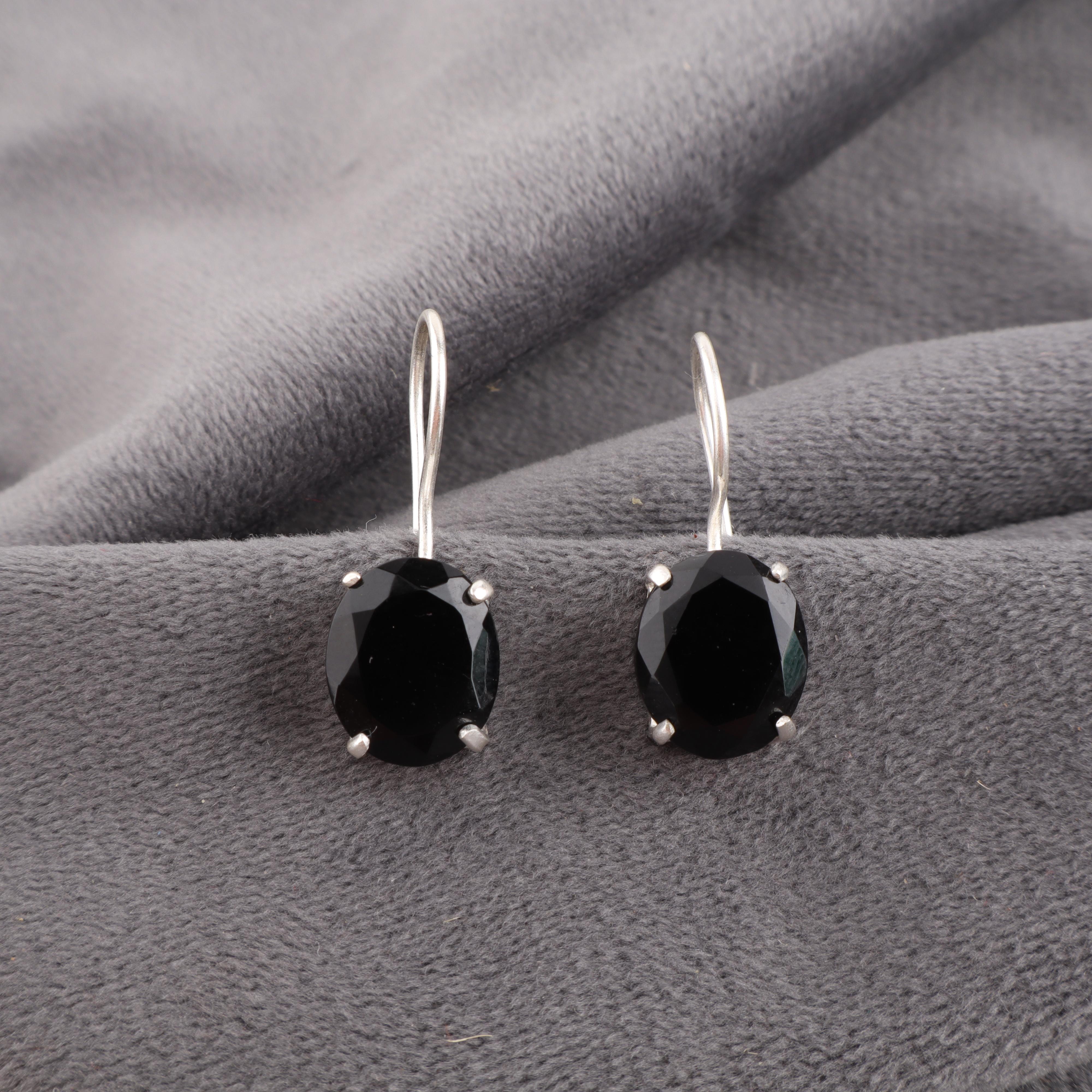 Black Onyx Jewelry, 925 Solid Sterling Silver Earrings Handmade Gemstone Jewelry, Gifts For Wife Brand New Earrings Gift For Her 1.05 Inches чорний
Black Onyx Jewelry, 925 Solid Sterling Silver Earrings Handmade Gemstone Jewelry, Gifts For Wife Brand New Earrings Gift For Her 1.05 Inches чорний