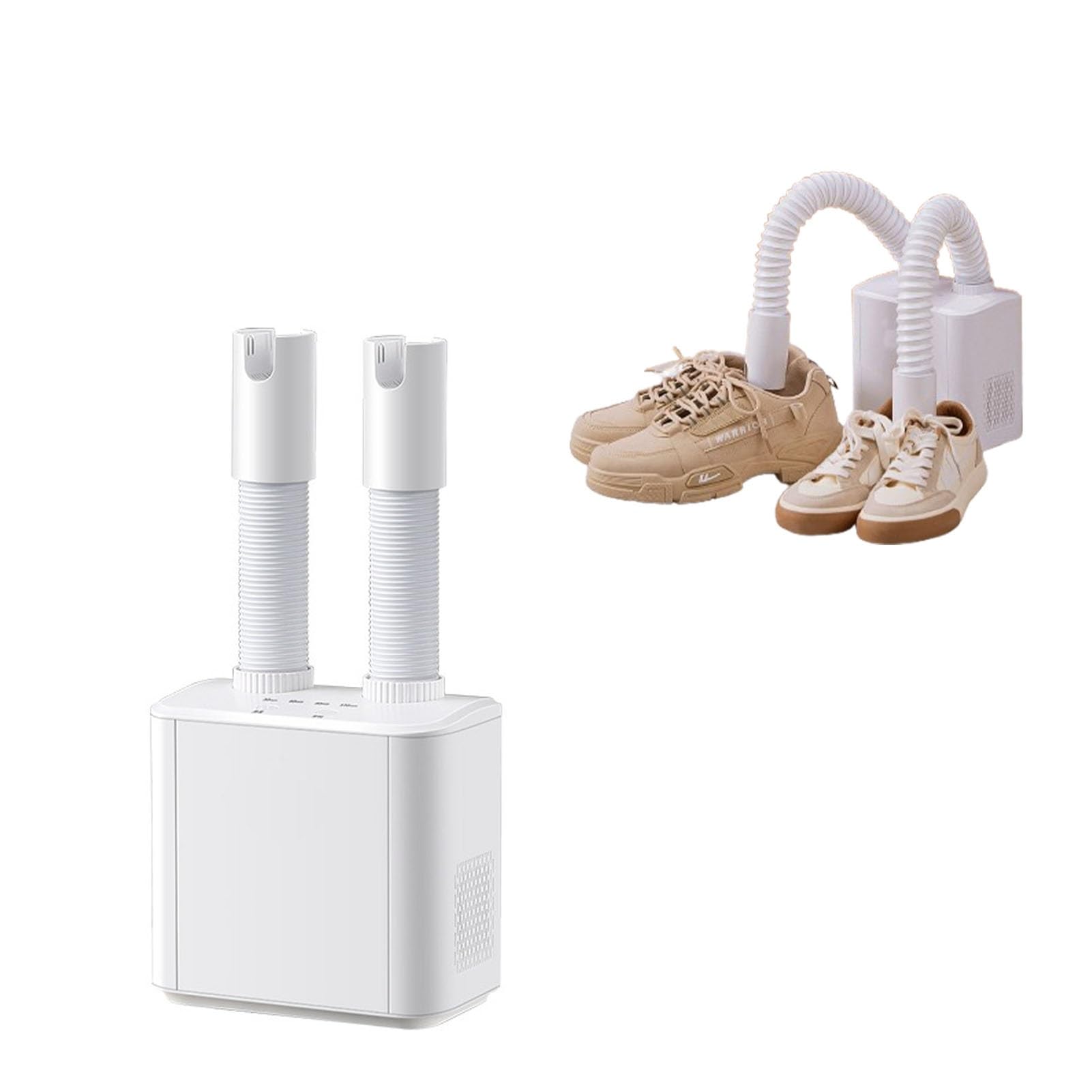 Shoe Dryer, Extendable Smart Shoe Dryer, Adjustable Timing, 55℃ Constant Temperature, Silent Operation, Suitable for Shoes, Clothes, Pants, and Other
Shoe Dryer, Extendable Smart Shoe Dryer, Adjustable Timing, 55℃ Constant Temperature, Silent Operation, Suitable for Shoes, Clothes, Pants, and Other