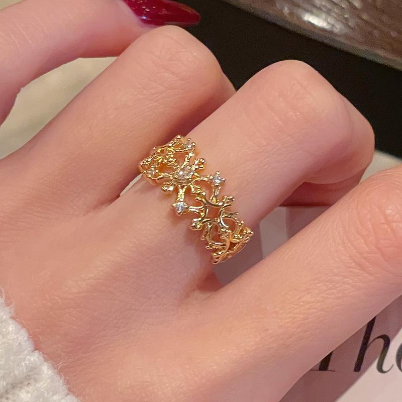 Vintage Medieval French Court Style Open Ring Light Luxury Premium Butterfly Niche Suit Women Adjustable opening
Vintage Medieval French Court Style Open Ring Light Luxury Premium Butterfly Niche Suit Women Adjustable opening