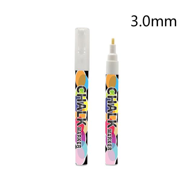 Erasable White Liquid Chalk Marker Pen for LED Board Glass Meatal 1/3/6/10/15mm Oily
Erasable White Liquid Chalk Marker Pen for LED Board Glass Meatal 1/3/6/10/15mm Oily