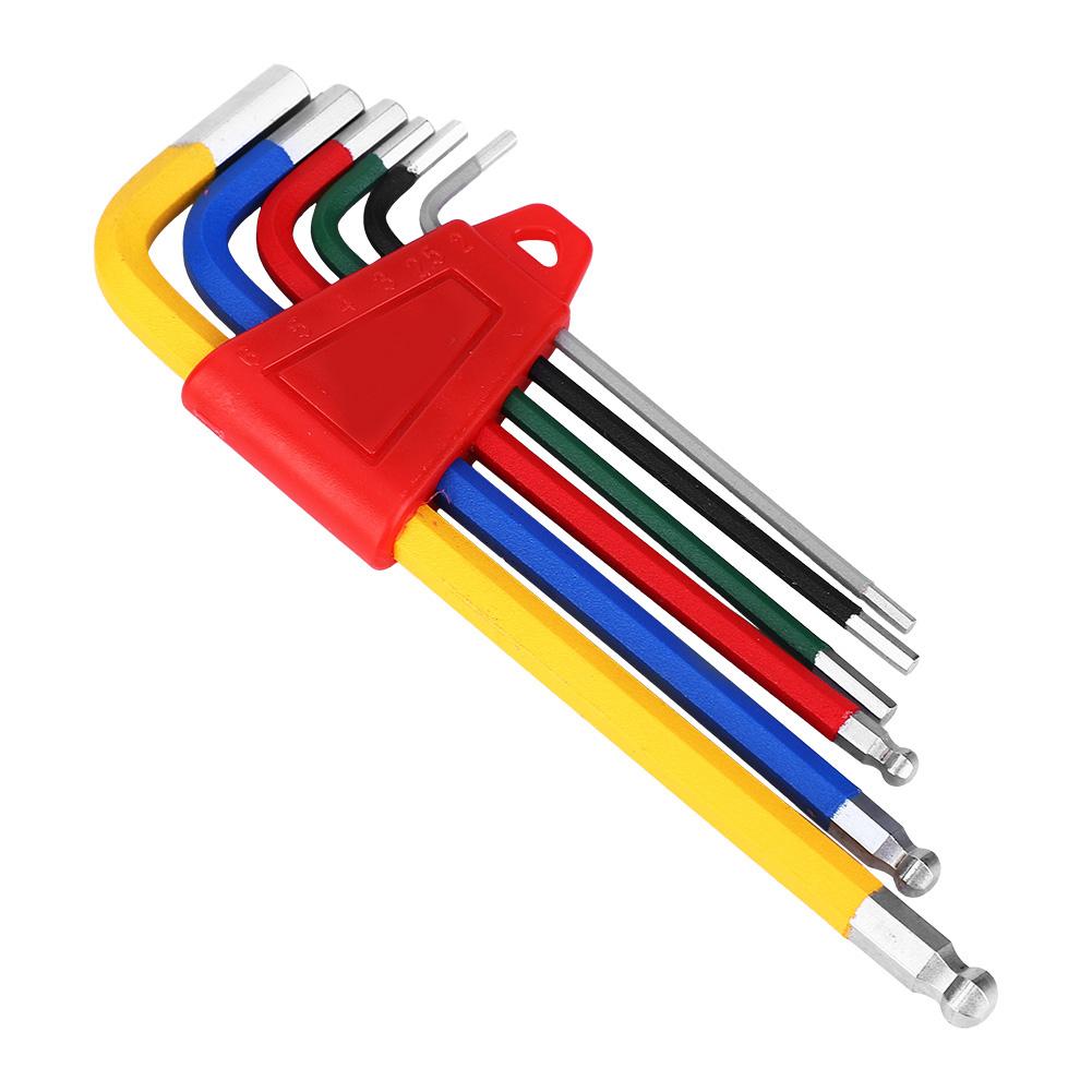 6PCS Aluminium Alloy Colorful Corrosion Resistance Bike Internal Hex Wrench Sets Bicycle Repair Tools
6PCS Aluminium Alloy Colorful Corrosion Resistance Bike Internal Hex Wrench Sets Bicycle Repair Tools
