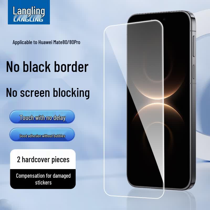 Langling 2-Pack Tempered Glass Screen Protector for Huawei Pura 90 Pro Pura 90 Pro
Langling 2-Pack Tempered Glass Screen Protector for Huawei Pura 90 Pro Pura 90 Pro