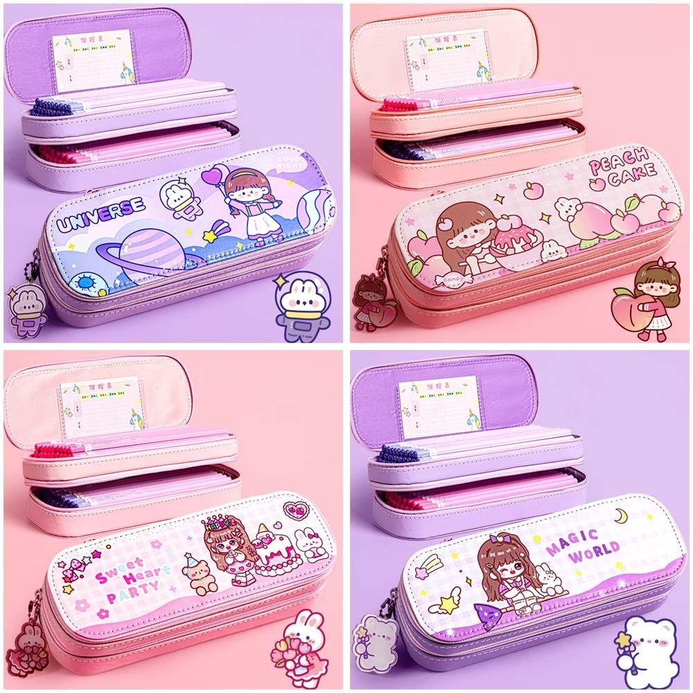 Portable Storage Box Large Capacity Stationery Box New Pencil Case Student School Supplies 3
Portable Storage Box Large Capacity Stationery Box New Pencil Case Student School Supplies 3