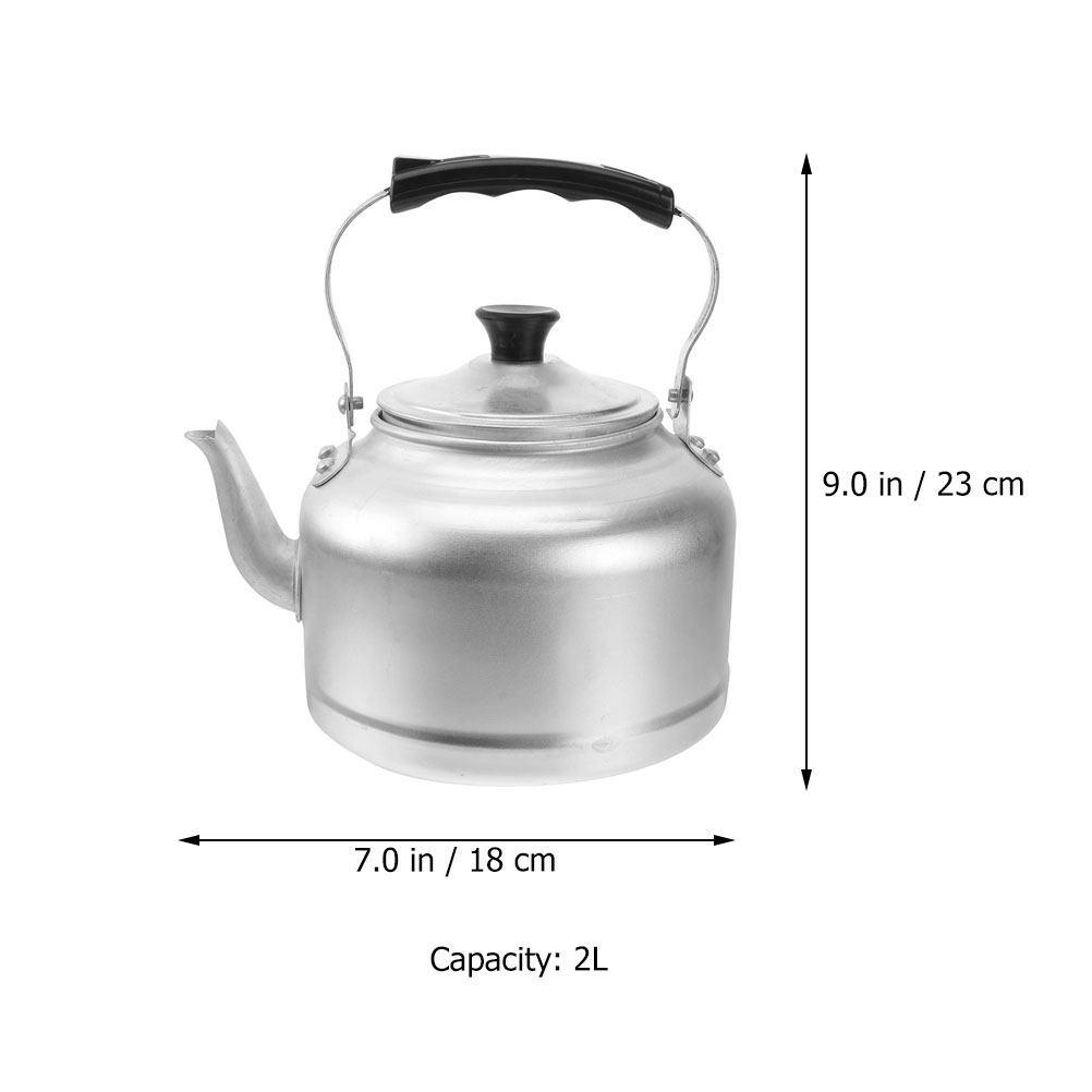 Heavy Duty Aluminum Water Kettle Wide Mouth Comfort Handle Wear Resistant Stovetop Kettle for Daily Tea Brewing Coffee Making
Heavy Duty Aluminum Water Kettle Wide Mouth Comfort Handle Wear Resistant Stovetop Kettle for Daily Tea Brewing Coffee Making