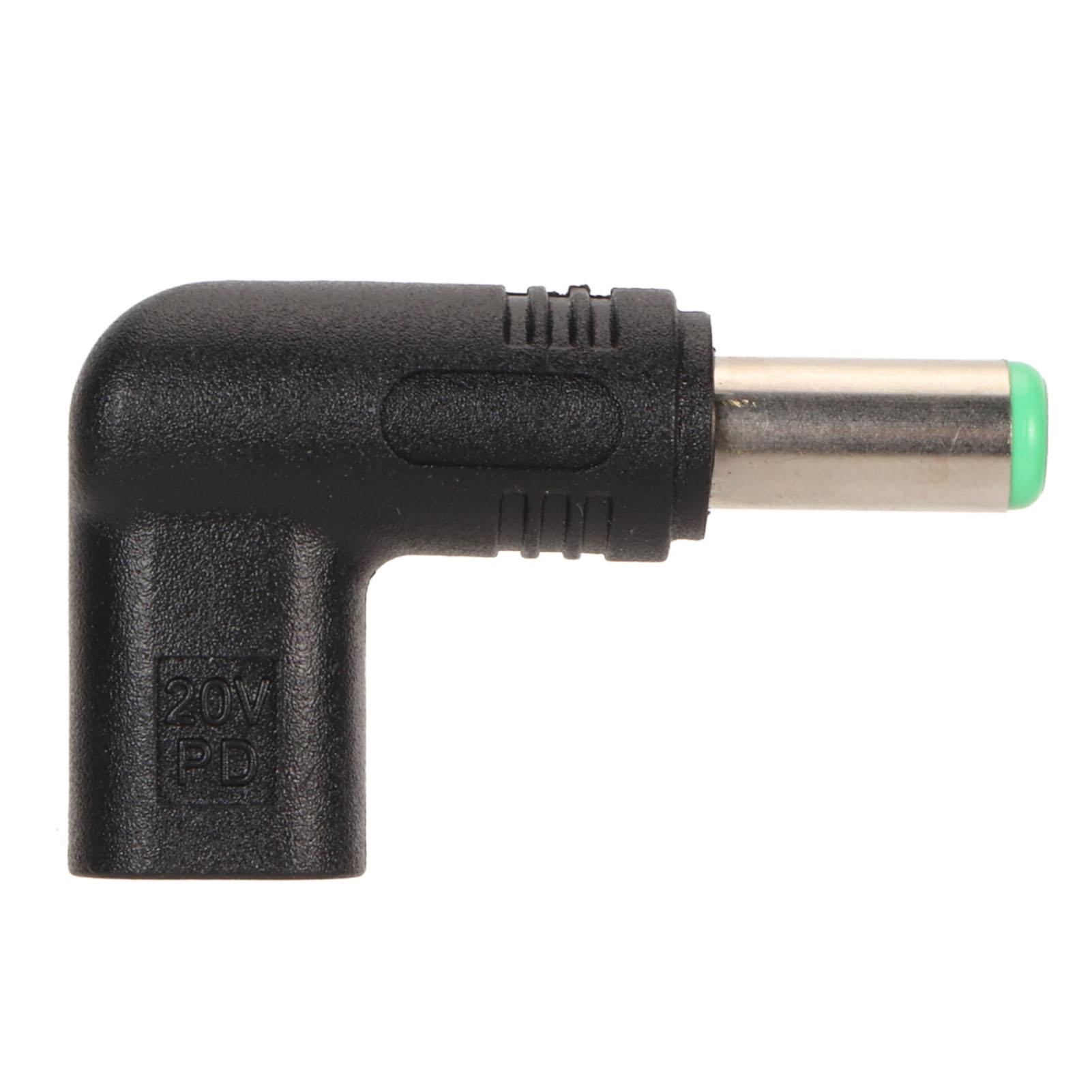 Female Type C to DC Adapter 6.3x3.0mm 18.5 to 20V 100W PD Fast Charge Type C Female to DC Male
Female Type C to DC Adapter 6.3x3.0mm 18.5 to 20V 100W PD Fast Charge Type C Female to DC Male