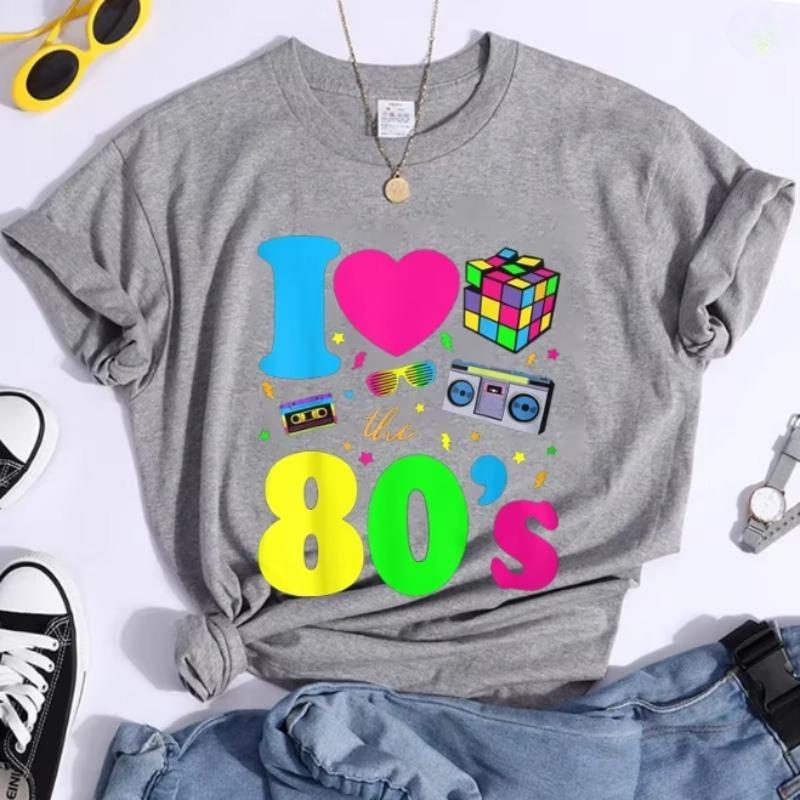 New Fashion I Love The 80s TShirt Womens Vintage 1980s TShirt Funny Classic TShirt Tops Womens Crew Neck Tees Female 4XL
New Fashion I Love The 80s TShirt Womens Vintage 1980s TShirt Funny Classic TShirt Tops Womens Crew Neck Tees Female 4XL