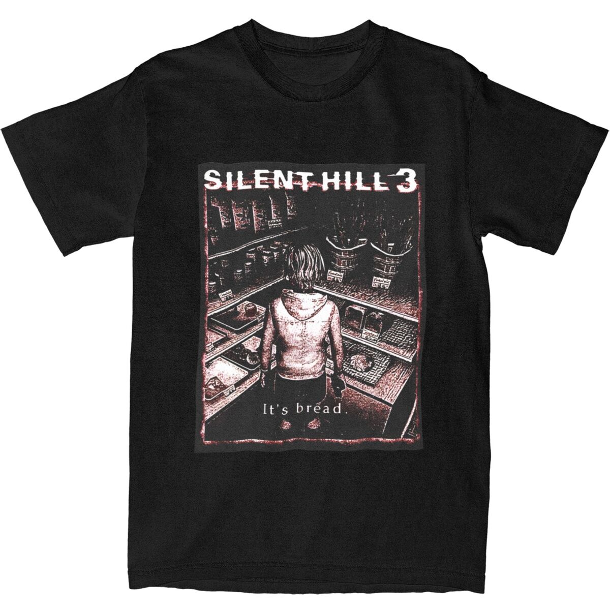 Это Хлеб Silent Hill 3 Футболка Хоррор Игра Летние Футболки Хоррор Игры 100 Хлопок Футболка Для Пары Одежда с Коротким Рукавом S
Это Хлеб Silent Hill 3 Футболка Хоррор Игра Летние Футболки Хоррор Игры 100 Хлопок Футболка Для Пары Одежда с Коротким Рукавом S