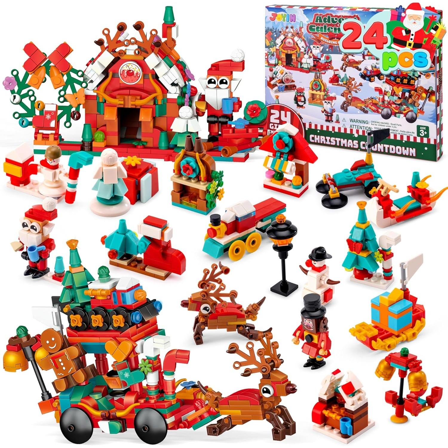 JOYFY 2025 Christmas Advent Calendar Building Blocks 24 Days Christmas Theme Countdown Toy Set for Boys Girls Xmas Party Favor
JOYFY 2025 Christmas Advent Calendar Building Blocks 24 Days Christmas Theme Countdown Toy Set for Boys Girls Xmas Party Favor