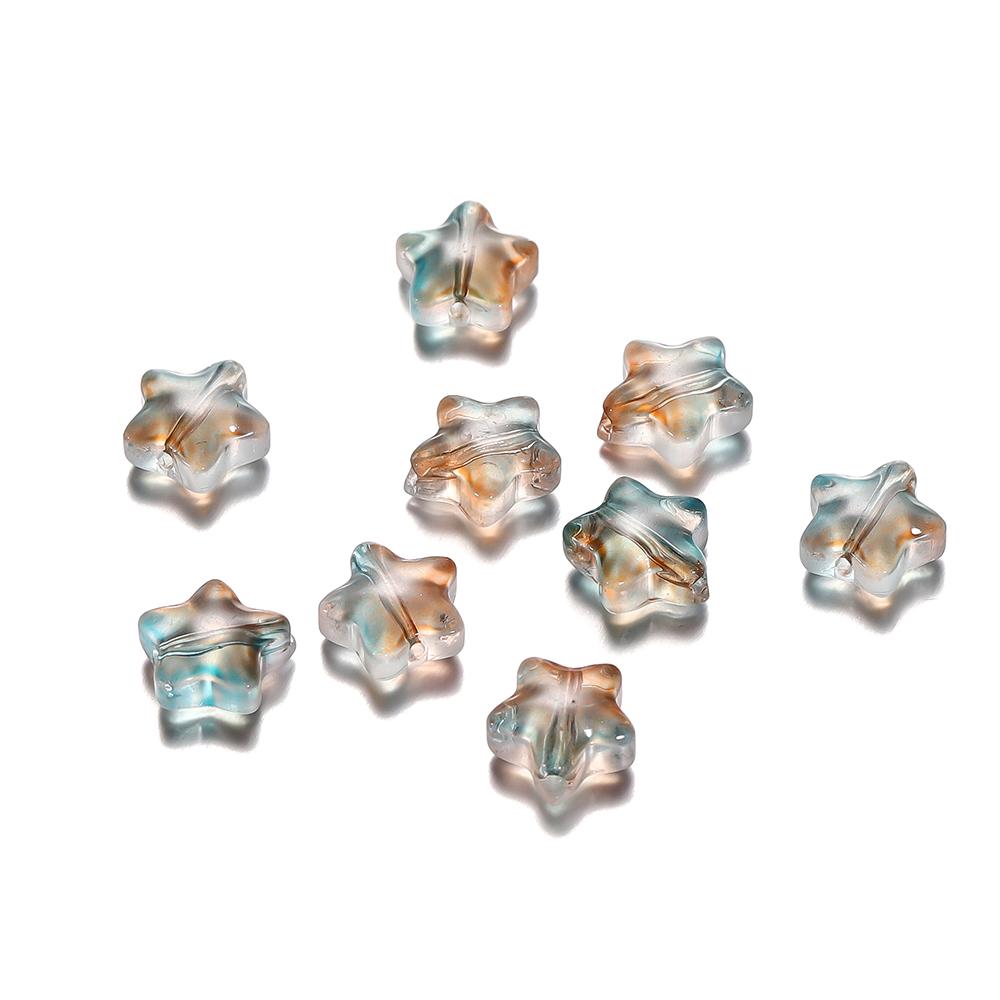 30Pcs 8/9mm AB Color Five-pointed Star Beads Czech Glass Loose Spacer Beads for Jewelry Making Hairpin Handmade DIY Accessories 30Pcs
30Pcs 8/9mm AB Color Five-pointed Star Beads Czech Glass Loose Spacer Beads for Jewelry Making Hairpin Handmade DIY Accessories 30Pcs