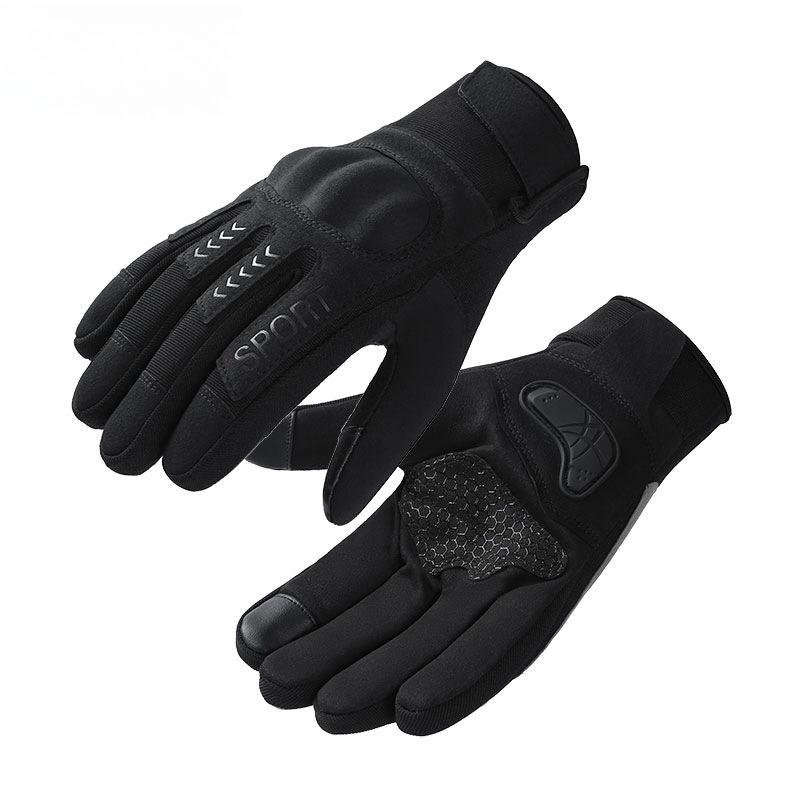 Cycling Gloves Men s Outdoor Warm Wear-resistant Anti-drop Touch Screen Locomotive Racing Silicone Pads Sports Gloves XL чорний
Cycling Gloves Men s Outdoor Warm Wear-resistant Anti-drop Touch Screen Locomotive Racing Silicone Pads Sports Gloves XL чорний