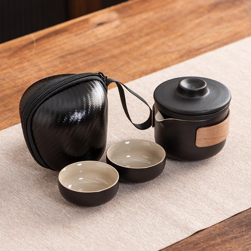 Travel tea set Ceramic express cup Portable one pot two cups Company business gifts Holiday souvenirs
Travel tea set Ceramic express cup Portable one pot two cups Company business gifts Holiday souvenirs