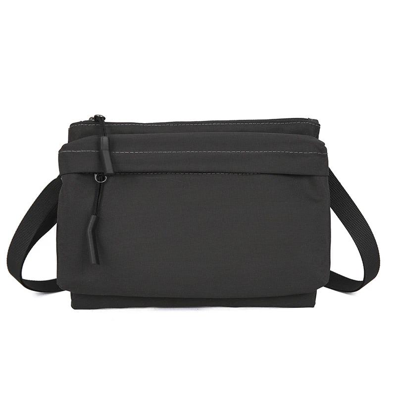 Korean Style Leisure Storage Bag Solid Color Fashion Nylon Shoulder Bag Portable Cross-Body Messenger Bag for Men and Women чёрный
Korean Style Leisure Storage Bag Solid Color Fashion Nylon Shoulder Bag Portable Cross-Body Messenger Bag for Men and Women чёрный