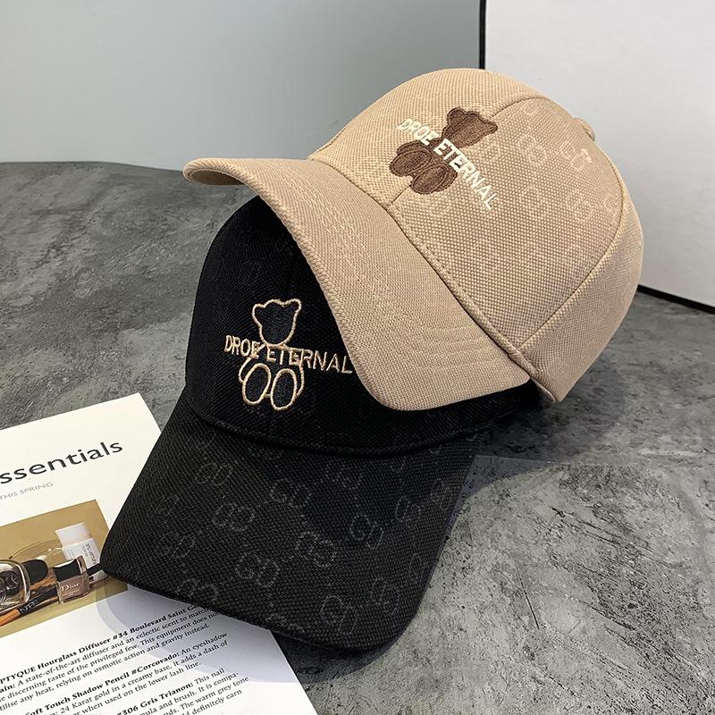 New Hat for Women Korean Style Cute Bear Baseball Hat Fashionable Autumn and Winter Sun Hat for Women Sun Protection Baseball Cap Trendy Adjustable
New Hat for Women Korean Style Cute Bear Baseball Hat Fashionable Autumn and Winter Sun Hat for Women Sun Protection Baseball Cap Trendy Adjustable