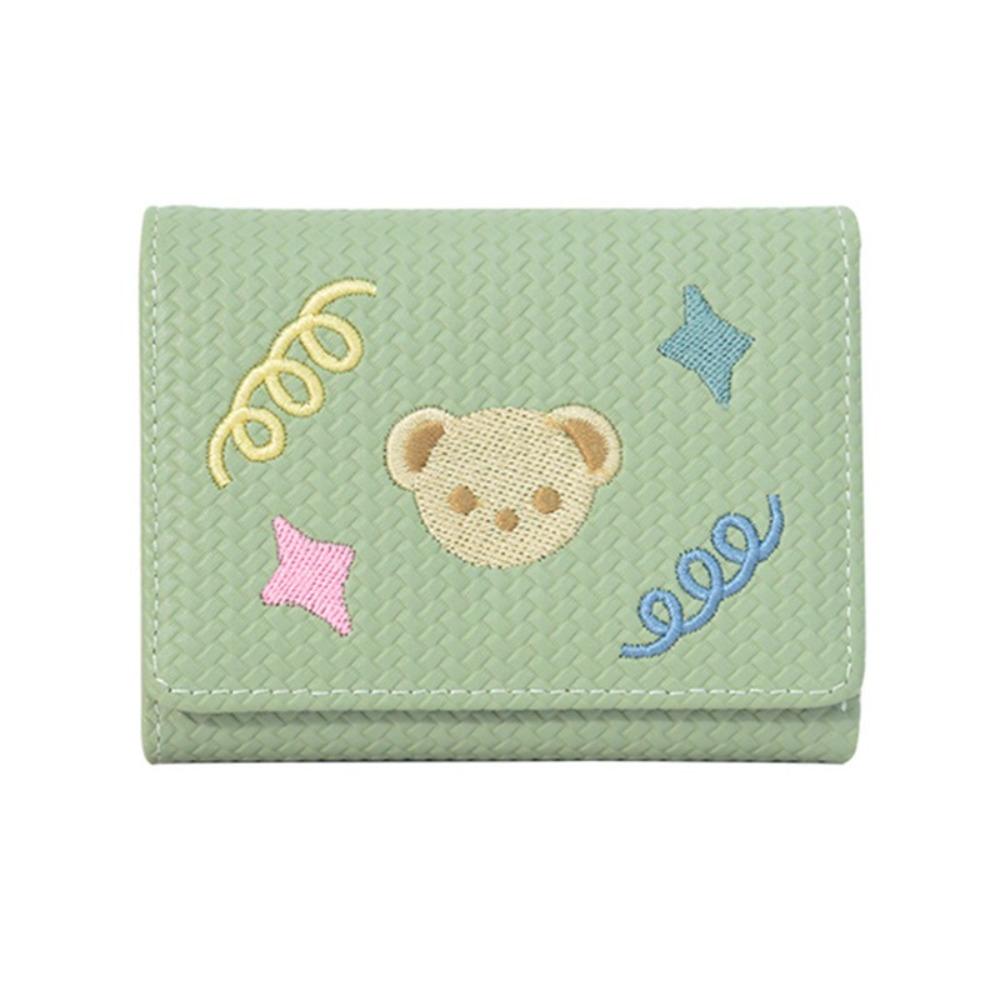 Cartoon Women Short Wallet Star PU Leather Coin Purse Fashion Three Fold Wallet Girl зелений
Cartoon Women Short Wallet Star PU Leather Coin Purse Fashion Three Fold Wallet Girl зелений