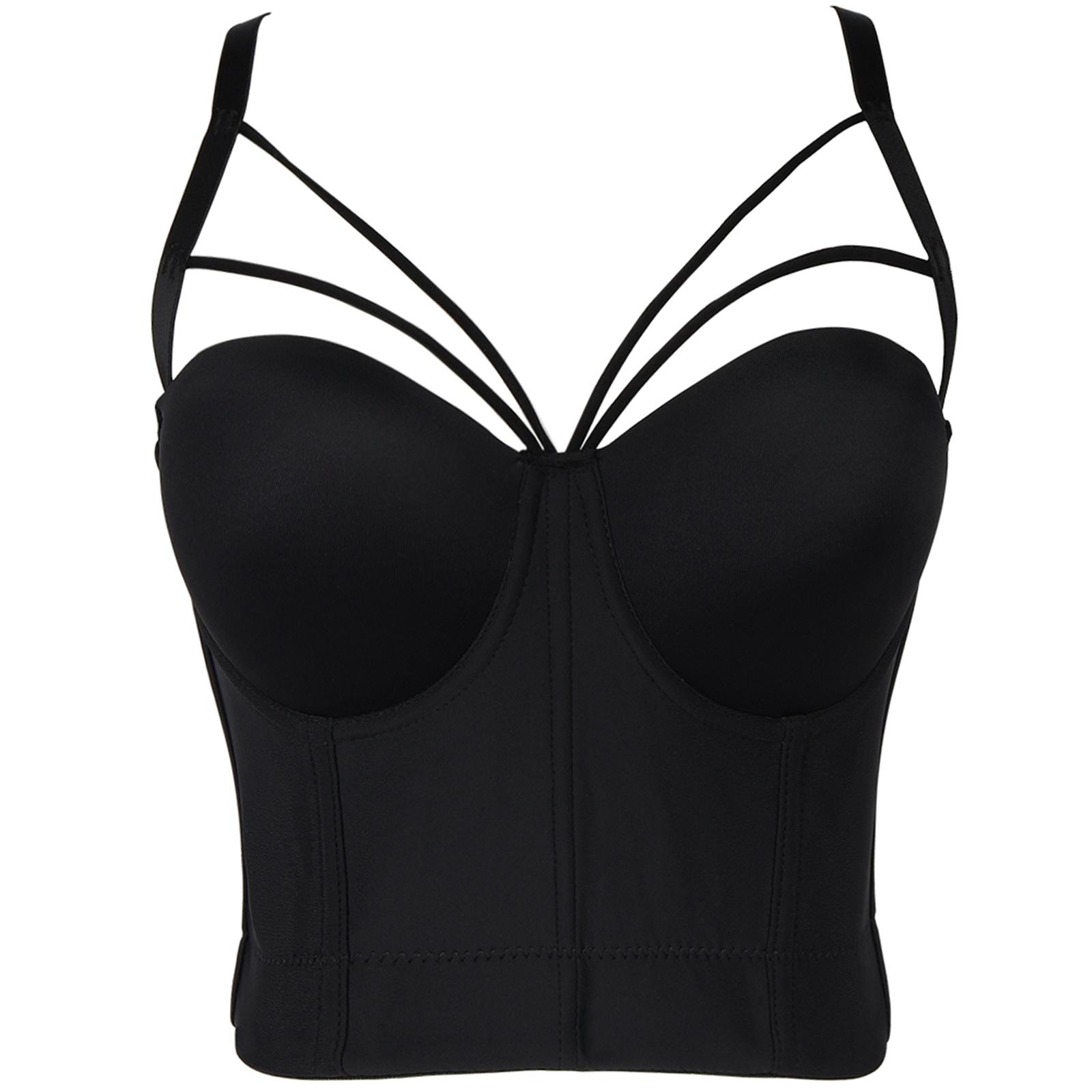 Корсет юшутифф Клуб Вечеринка Bustier Push Up Бюстгальтер Сексуальный Укороченный Женский Черный Белый Нижнее Белье Без Рукавов Кокетка Бурлеск Кроп Топ
Корсет юшутифф Клуб Вечеринка Bustier Push Up Бюстгальтер Сексуальный Укороченный Женский Черный Белый Нижнее Белье Без Рукавов Кокетка Бурлеск Кроп Топ