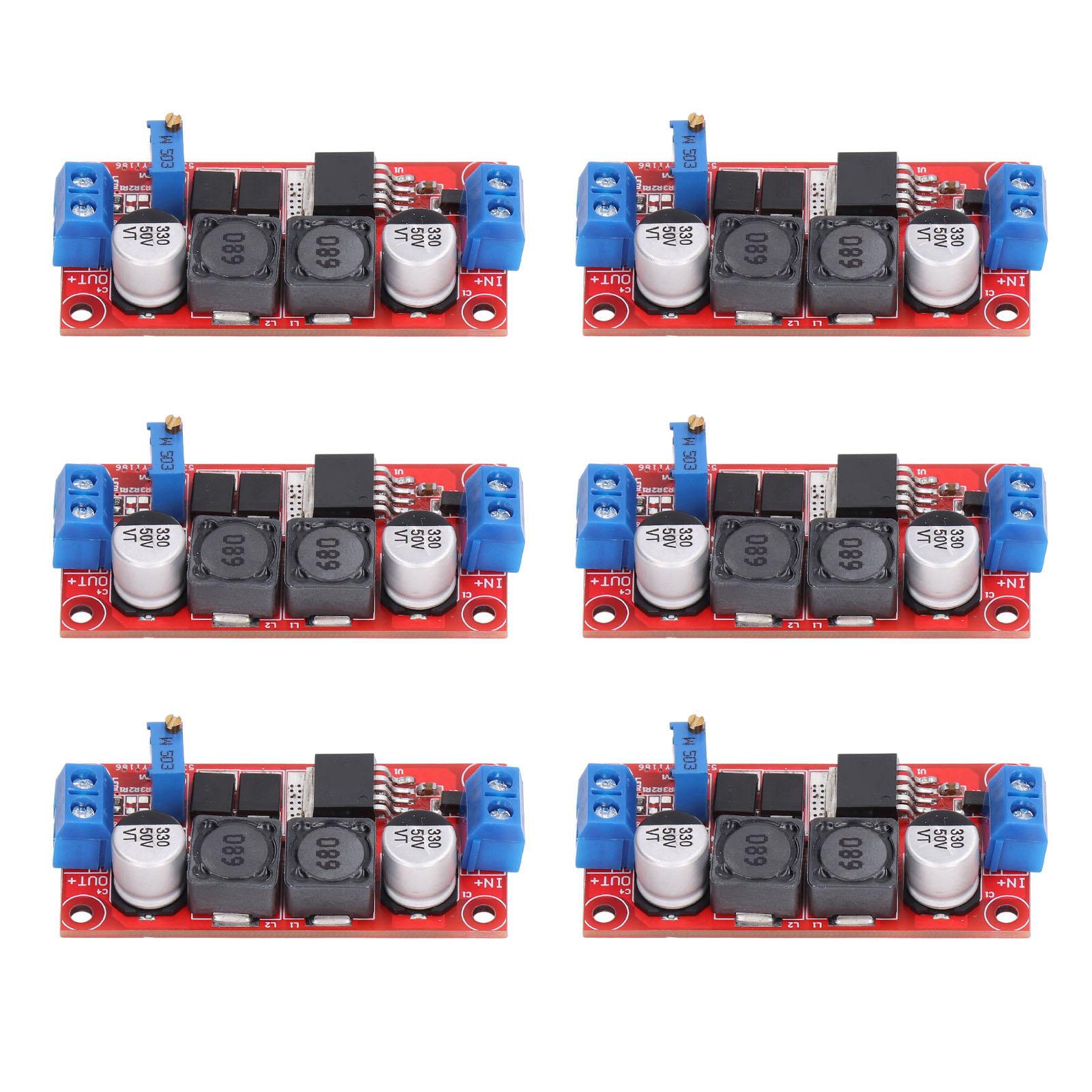 6PCS DC Buck Module Voltage Regulator Adjustable Power Board High Current 5‑38V to 1.25‑36V
6PCS DC Buck Module Voltage Regulator Adjustable Power Board High Current 5‑38V to 1.25‑36V