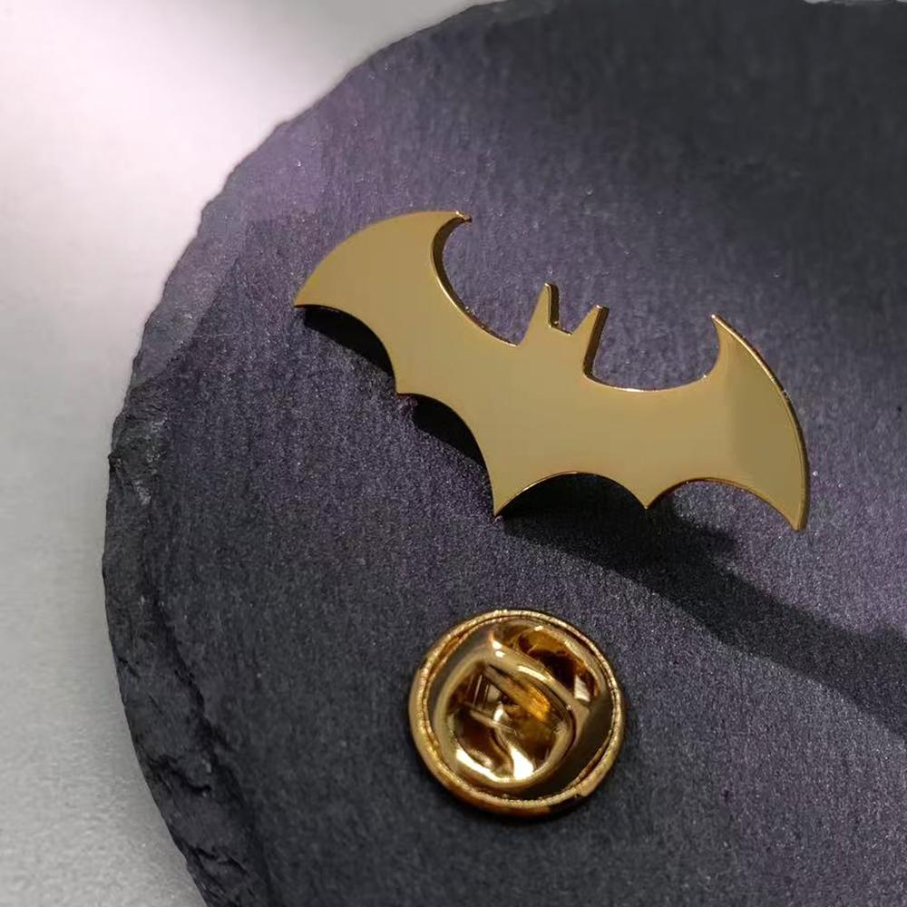 Bat Symbol Lapel Pin - Comic Book Hero Style Brooch, Stainless Steel Enamel Badge, Gotham Inspired Collectible Gift for fans
Bat Symbol Lapel Pin - Comic Book Hero Style Brooch, Stainless Steel Enamel Badge, Gotham Inspired Collectible Gift for fans