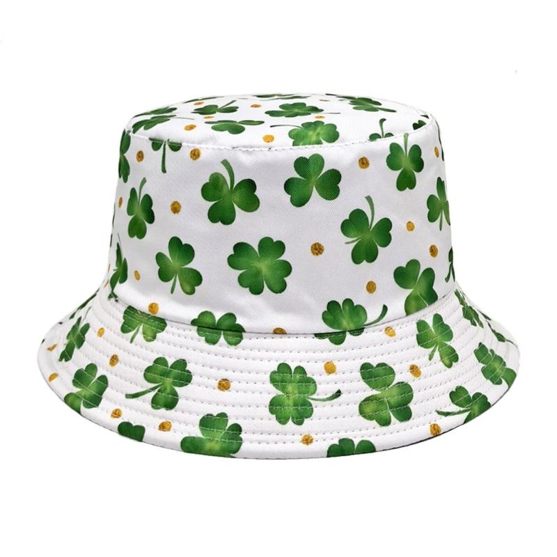 StPatricks Day Shamrock Fisherman Hat Digital Print Breathable Polyester Fabric Sun Protective Foldable Design Headwear M
StPatricks Day Shamrock Fisherman Hat Digital Print Breathable Polyester Fabric Sun Protective Foldable Design Headwear M
