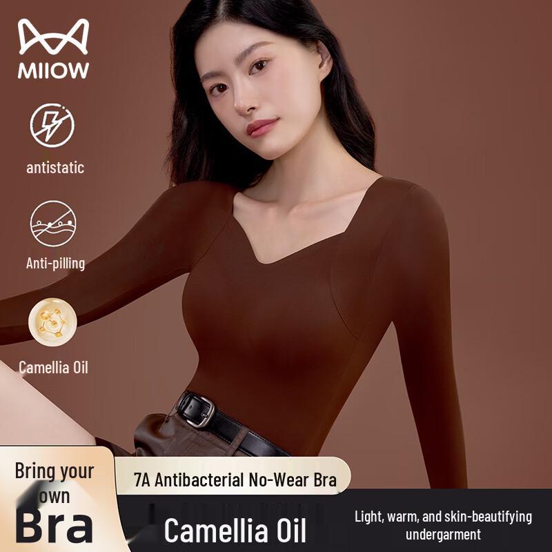 Женский бесшовный термотоп Mao Ren с флисовой подкладкой M
Женский бесшовный термотоп Mao Ren с флисовой подкладкой M