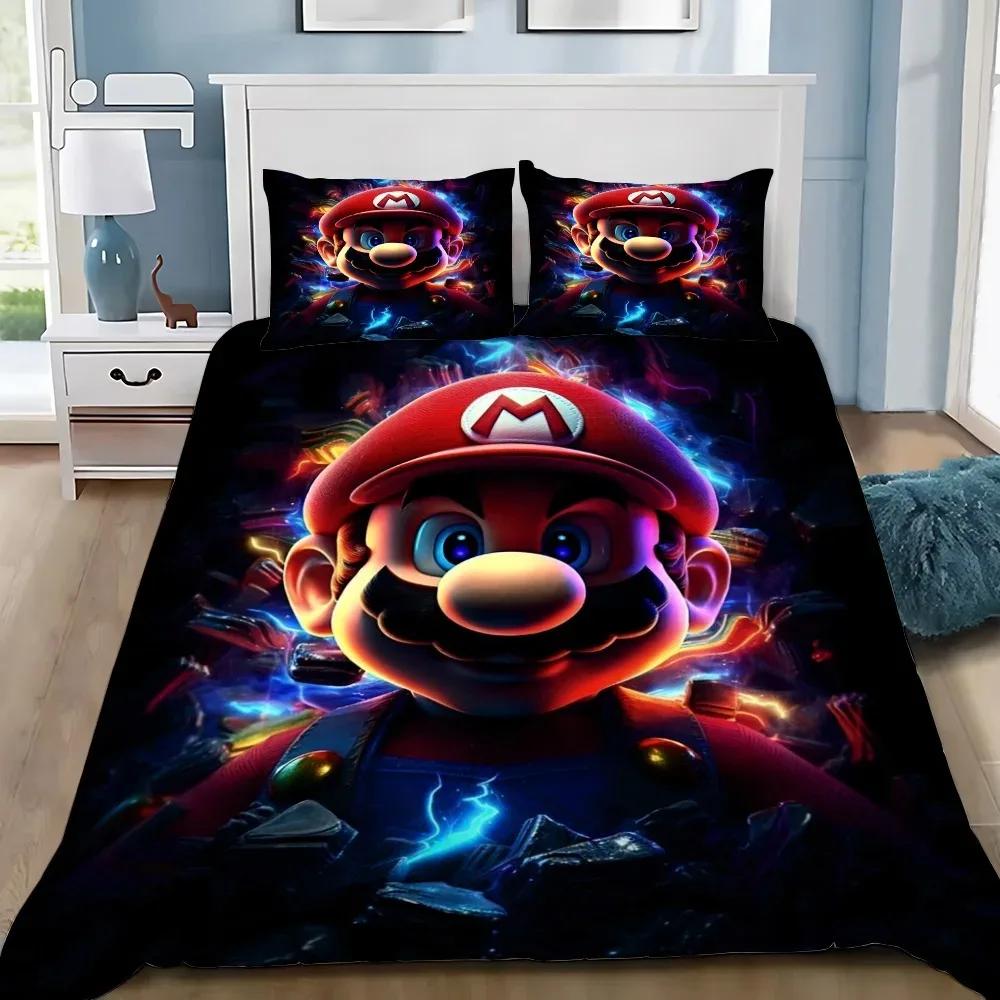 3D Exquisite Game Digital Printing Soft Duvet Cover SuperS-Marios Bros Beding Set Warm Comforter Bed Youth Home Decor Children Kids Young Boys Gift 120*200cm Single
3D Exquisite Game Digital Printing Soft Duvet Cover SuperS-Marios Bros Beding Set Warm Comforter Bed Youth Home Decor Children Kids Young Boys Gift 120*200cm Single