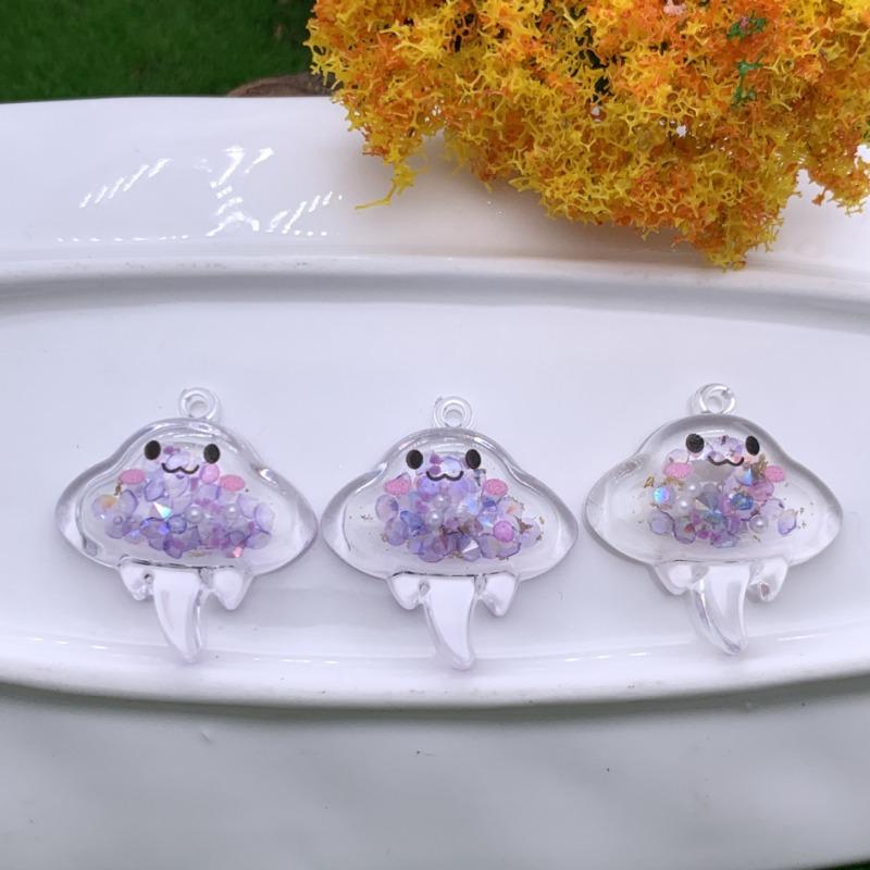 Handmade Sewn Products Luminous Jellyfish Charm Acrylic Mini Pendant DIY Necklace Keychain Craft Supplies 5pcs фиолетовый
Handmade Sewn Products Luminous Jellyfish Charm Acrylic Mini Pendant DIY Necklace Keychain Craft Supplies 5pcs фиолетовый