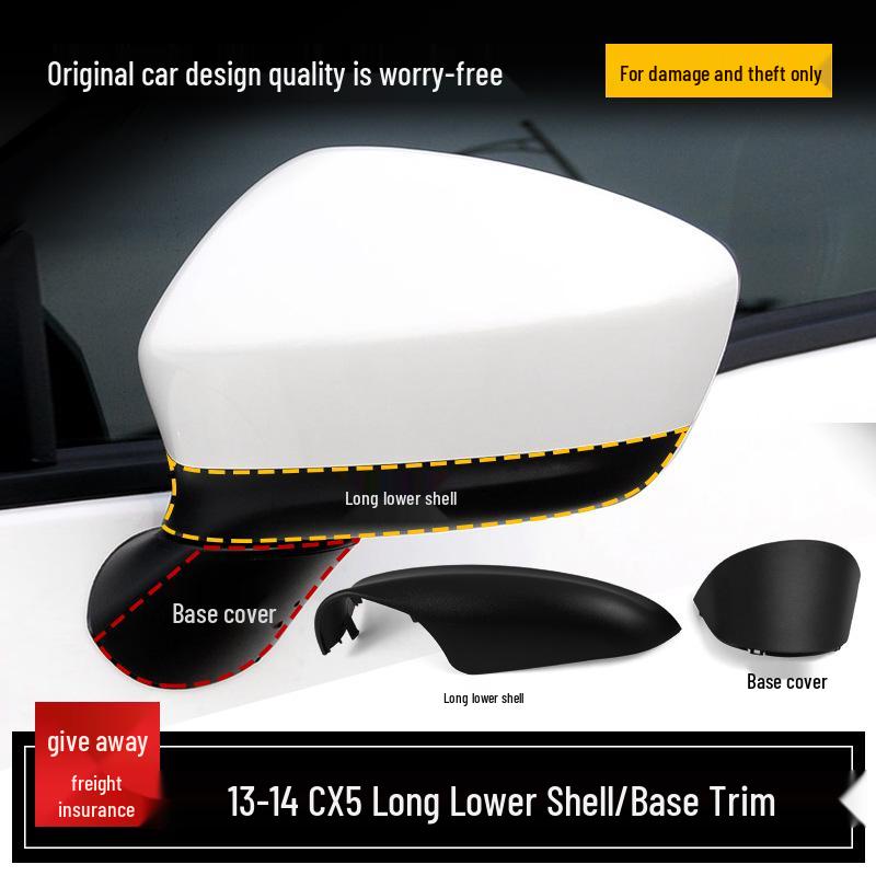 Накладка на крышку зеркала заднего вида Mazda CX5 для моделей 2013-2014 годов (Лево право) 2013-2014 Base Decorative Cover - Passenger
Накладка на крышку зеркала заднего вида Mazda CX5 для моделей 2013-2014 годов (Лево право) 2013-2014 Base Decorative Cover - Passenger