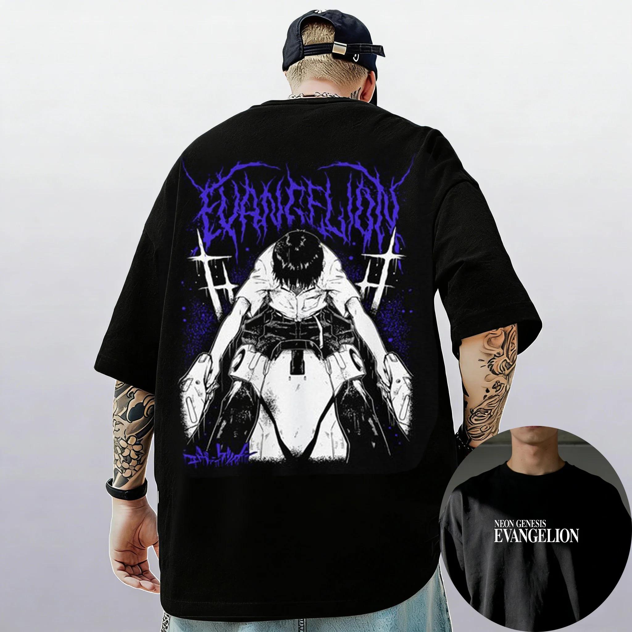 Neon Genesis Evangelion Asuka Langley Soryu Vintage Street Style T-Shirt | Double-Sided Print Unisex Cotton Casual Short Sleeve Tee XXXL зелений
Neon Genesis Evangelion Asuka Langley Soryu Vintage Street Style T-Shirt | Double-Sided Print Unisex Cotton Casual Short Sleeve Tee XXXL зелений