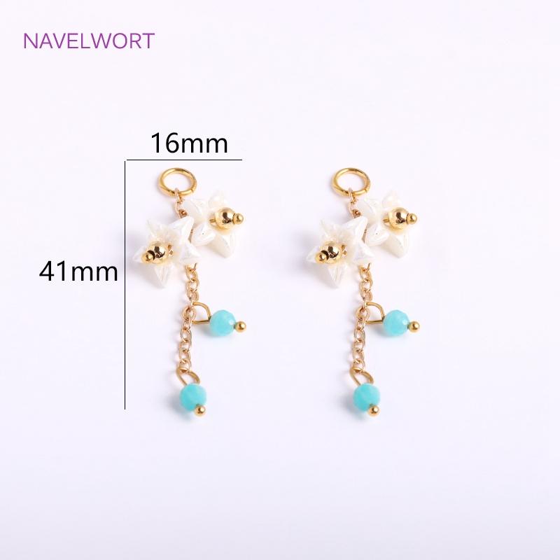 18K Gold Plated Tassel Pearls Charms,DIY Earring Making Accessory,Jewelry Making Supplies,Natural Shell Flower Pendant Wholesale 2 pieces звезда
18K Gold Plated Tassel Pearls Charms,DIY Earring Making Accessory,Jewelry Making Supplies,Natural Shell Flower Pendant Wholesale 2 pieces звезда