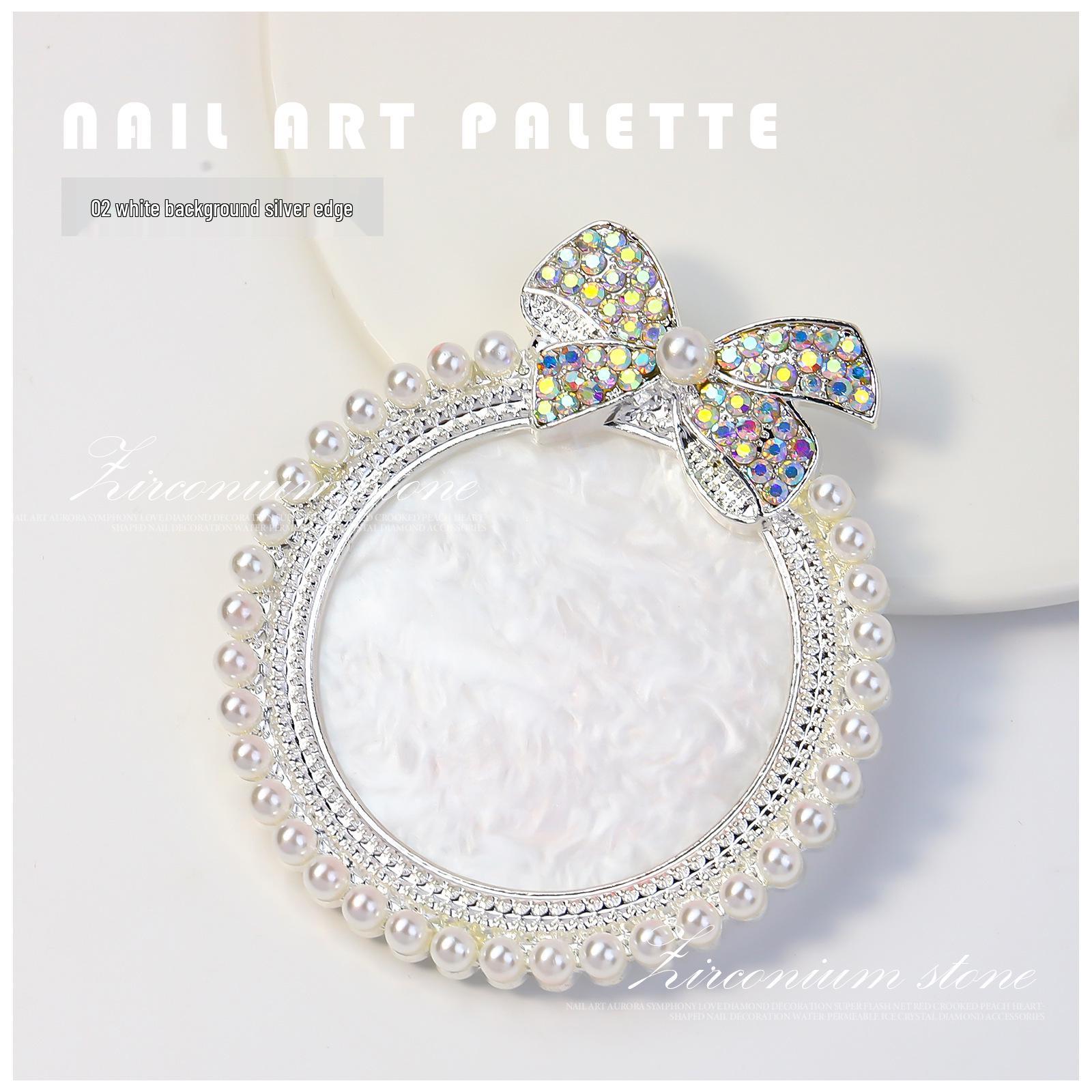 Crystal Palette Nail Art Display & Pen Holder: Gel Painting Blending Plate & Tools
Crystal Palette Nail Art Display & Pen Holder: Gel Painting Blending Plate & Tools