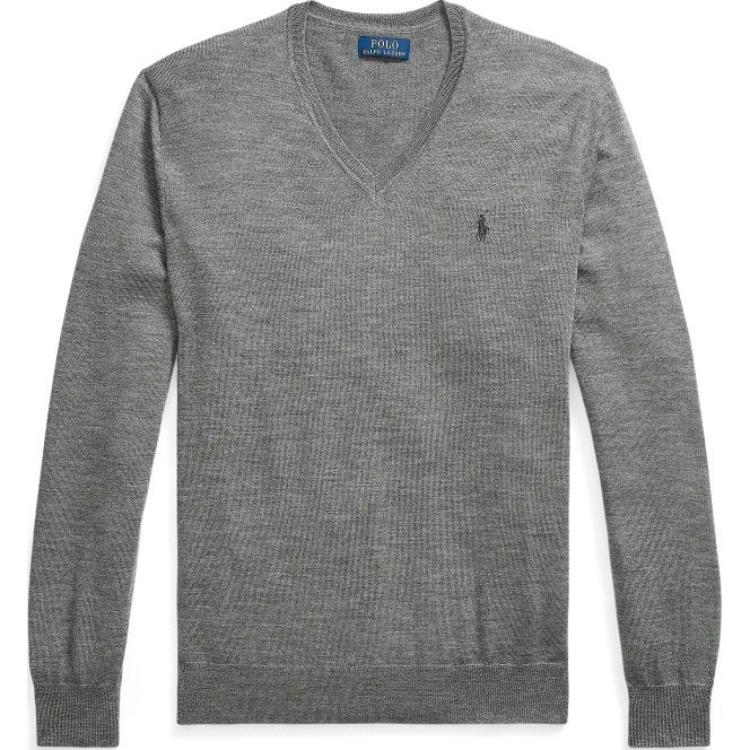 Polo Ralph Lauren Однотонный свитер с V-образным вырезом и вышивкой в виде маленькой пони, приталенного силуэта, с длинным рукавом, мужской свитер, серый MNPOSWE16822076-GREY M
Polo Ralph Lauren Однотонный свитер с V-образным вырезом и вышивкой в виде маленькой пони, приталенного силуэта, с длинным рукавом, мужской свитер, серый MNPOSWE16822076-GREY M
