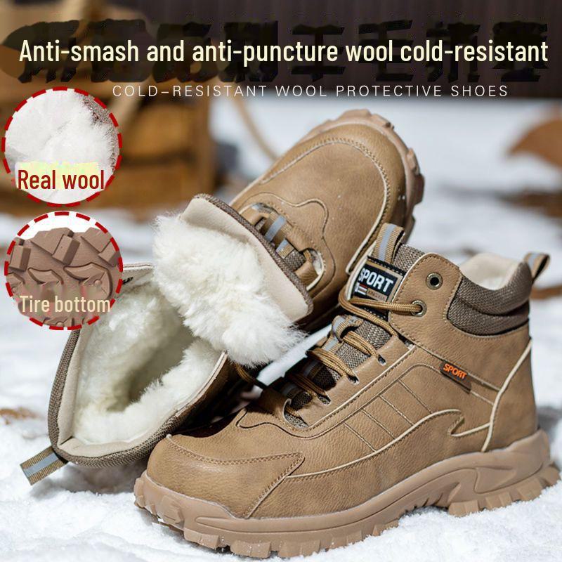 Men s Steel Toe Winter Work Boots - Anti-Smash, Anti-Puncture, Insulated Safety Shoes for Construction. Color: Four Seasons; Size: 36
Men s Steel Toe Winter Work Boots - Anti-Smash, Anti-Puncture, Insulated Safety Shoes for Construction. Color: Four Seasons; Size: 36