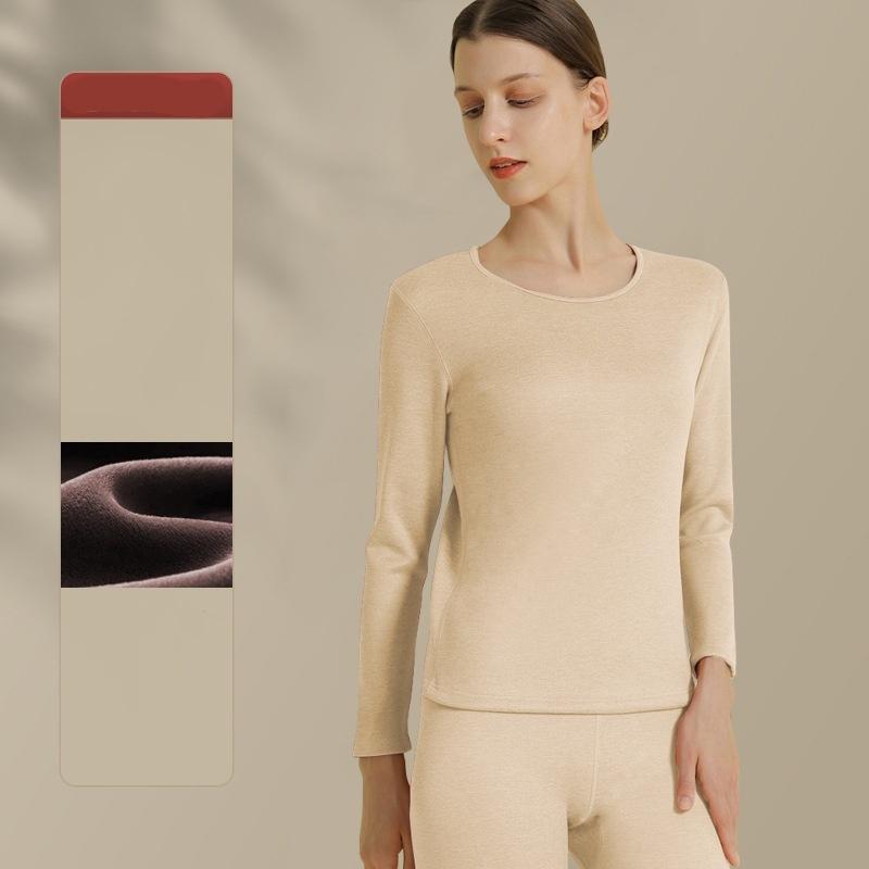 Женское термобелье из арктического бархата, утолщенное, с плюшевой подкладкой, холодостойкое, осенняя одежда, длинные брюки, костюм, осень и зима 3XL 75-85KG бежевый
Женское термобелье из арктического бархата, утолщенное, с плюшевой подкладкой, холодостойкое, осенняя одежда, длинные брюки, костюм, осень и зима 3XL 75-85KG бежевый