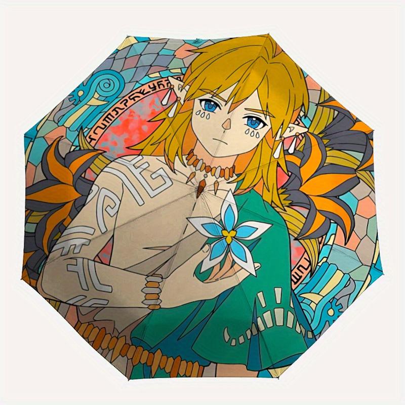 1pc THE LEGEND OF ZELDA Design Automatic Open/Close Umbrella - Compact Travel Umbrella, Perfect Gift for Friends -Intricate Design Umbrella yy250811
1pc THE LEGEND OF ZELDA Design Automatic Open/Close Umbrella - Compact Travel Umbrella, Perfect Gift for Friends -Intricate Design Umbrella yy250811