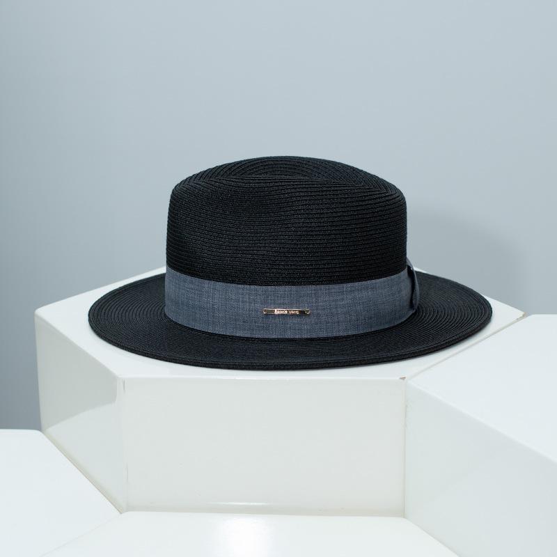 Summer Men Hat Panama Straw Hat British Top Hat Foldable Sun Shade Beach Hat Sun Protection Hat Western Mistake 56-58cm
Summer Men Hat Panama Straw Hat British Top Hat Foldable Sun Shade Beach Hat Sun Protection Hat Western Mistake 56-58cm