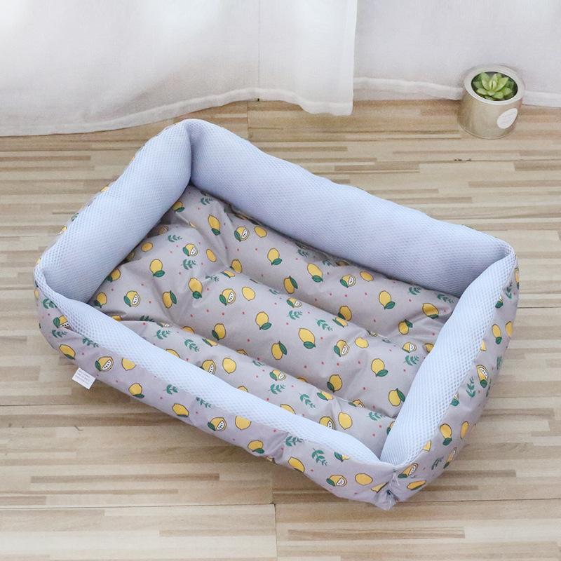 Летнее дышащее сетчатое гнездо для питомцев для маленьких и средних собак и кошек Глобальные подушки-гнезда для кошек 50 * 35cm-
Летнее дышащее сетчатое гнездо для питомцев для маленьких и средних собак и кошек Глобальные подушки-гнезда для кошек 50 * 35cm-