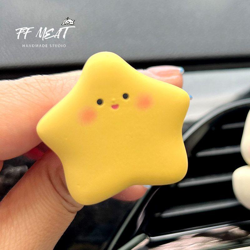 Car Aromatherapy Cute Donut Panda Cartoon Style Air Vent Diffuser Stone Decoration Car Accessories Collection Cute Star Baby (Essential Oil 5ml) Other notes
Car Aromatherapy Cute Donut Panda Cartoon Style Air Vent Diffuser Stone Decoration Car Accessories Collection Cute Star Baby (Essential Oil 5ml) Other notes