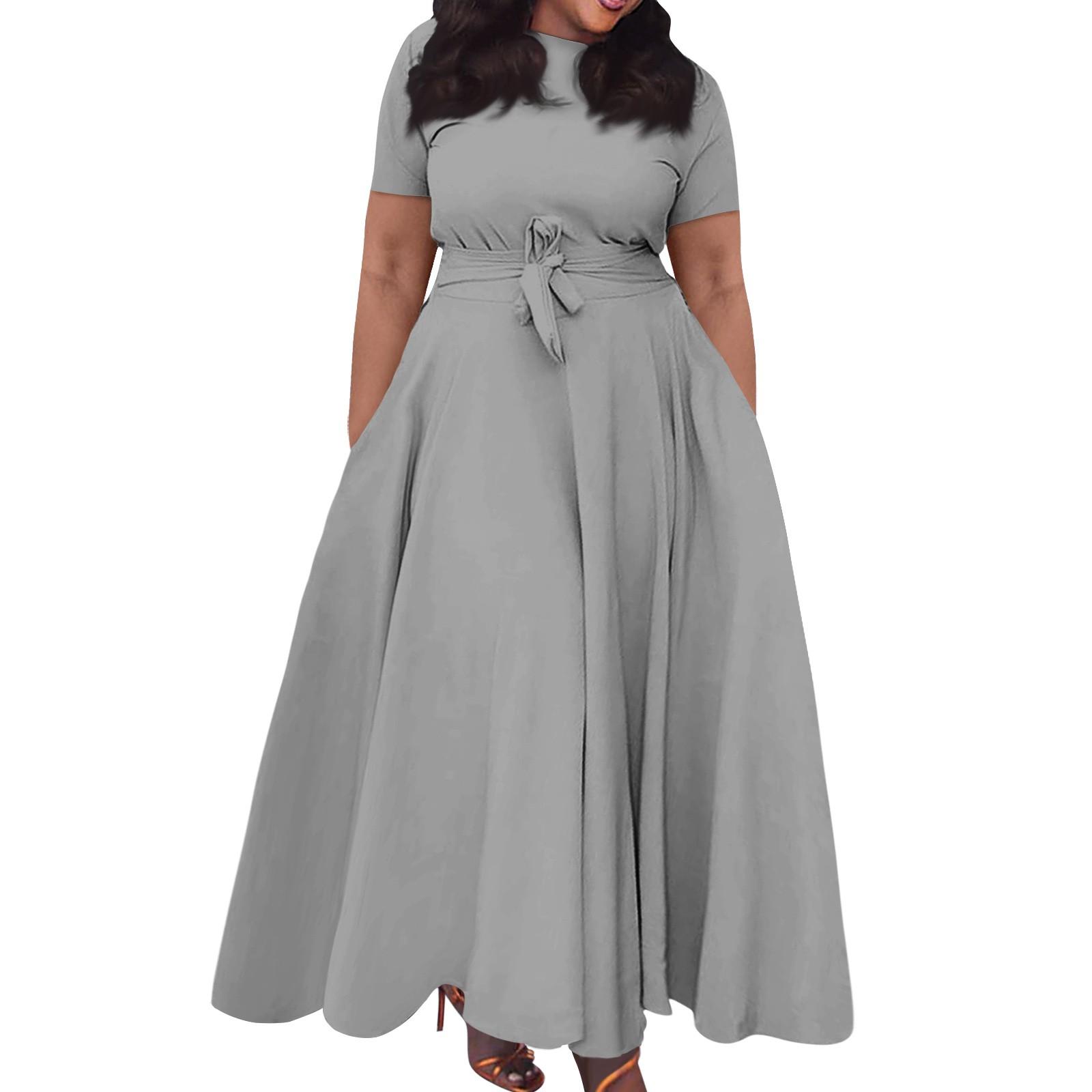 Женское повседневное модное свободное платье большого размера с круглым вырезом и короткими рукавами на бретелях XXXL
Женское повседневное модное свободное платье большого размера с круглым вырезом и короткими рукавами на бретелях XXXL