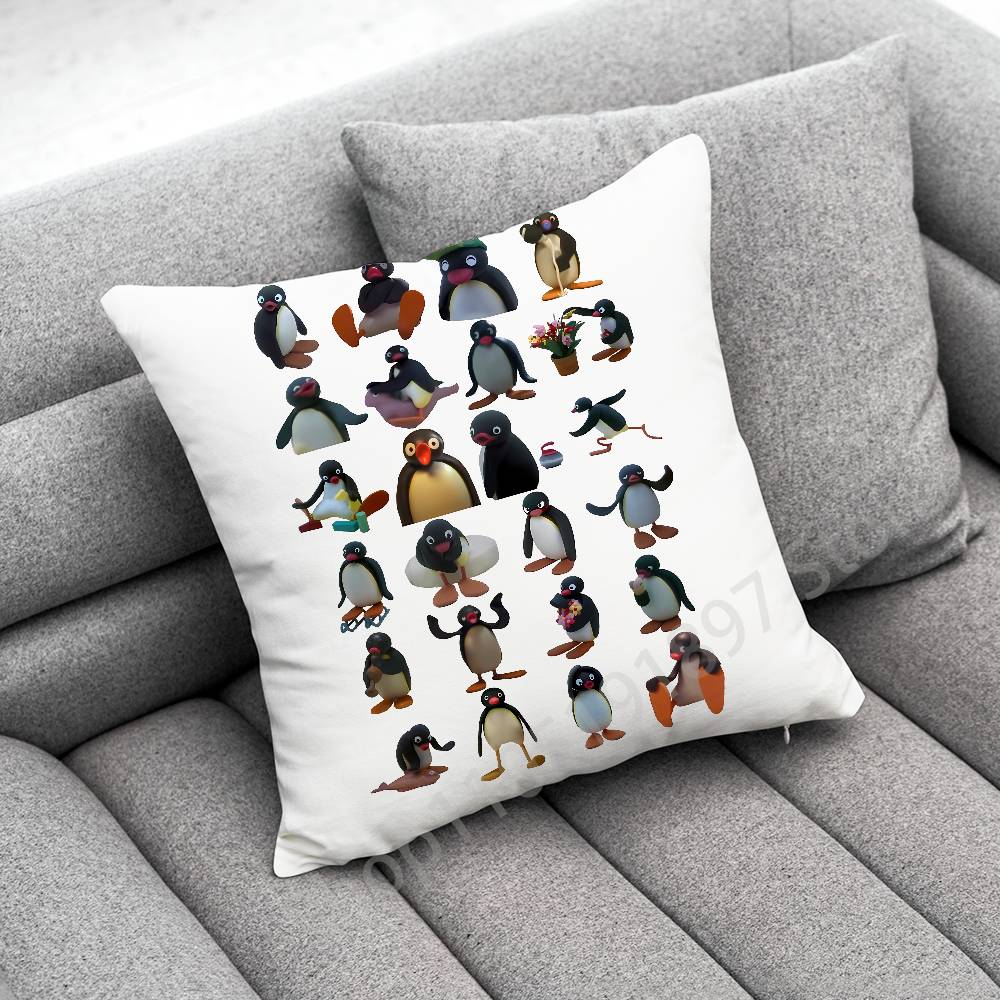 Penguin P-Pingu Funny Throw Pillow Case For 50x50cm 40x40cm 55x55cm 45x45cm 30x30cm Square Bedroom Pillowcase Cover 40cmx40cm
Penguin P-Pingu Funny Throw Pillow Case For 50x50cm 40x40cm 55x55cm 45x45cm 30x30cm Square Bedroom Pillowcase Cover 40cmx40cm