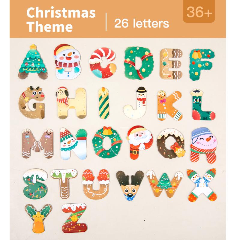 26 Alphabet Magnetic Stickers: Early Education & Cognitive Toys for Kids Learning and Play
26 Alphabet Magnetic Stickers: Early Education & Cognitive Toys for Kids Learning and Play
