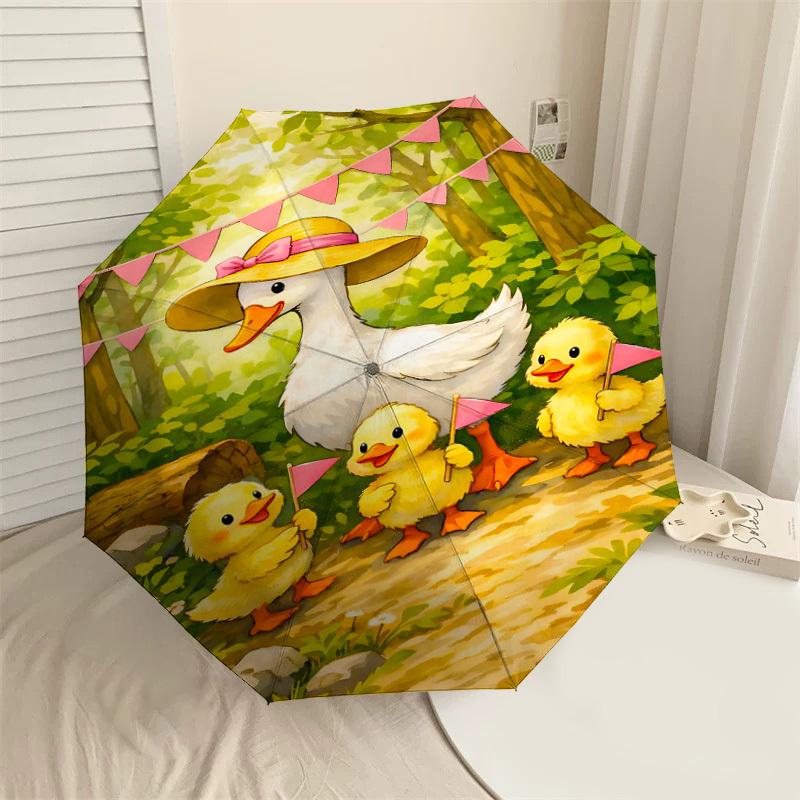 1PC Ducklings Forest Umbrella-8-Rib Reinforced, Automatic Open, Lightweight & Durable, Fashion Accessory for Outdoor-D344
1PC Ducklings Forest Umbrella-8-Rib Reinforced, Automatic Open, Lightweight & Durable, Fashion Accessory for Outdoor-D344