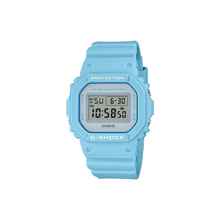 Casio G-Squad G-Shock Classic Retro Fashion Trendy LCD Display Vibrant Macaron Sports Waterproof Quartz Movement Resin Strap Women Watches DW-5600SC-2 Regular Watch Box,Blue
Casio G-Squad G-Shock Classic Retro Fashion Trendy LCD Display Vibrant Macaron Sports Waterproof Quartz Movement Resin Strap Women Watches DW-5600SC-2 Regular Watch Box,Blue