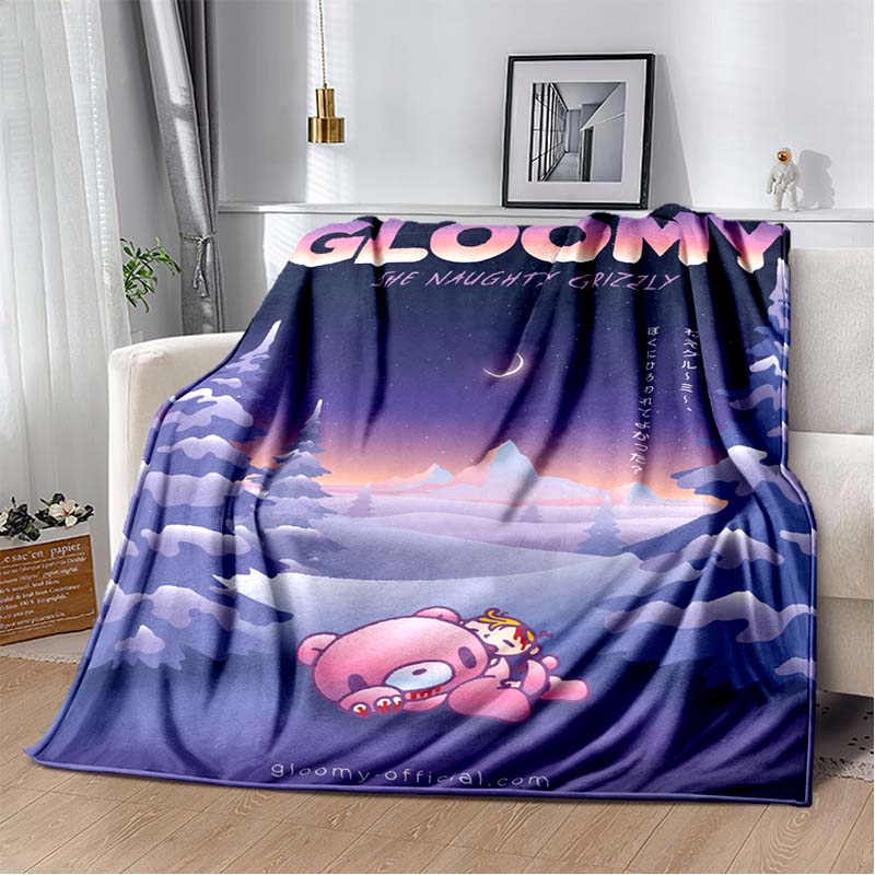 2026 New Cartoon G-Gloomy Bear Printed Blanket Home Sofa Bed Universal Warm Flannel Soft Blanket Picnic Children s Gift Blanket 75x90cm
2026 New Cartoon G-Gloomy Bear Printed Blanket Home Sofa Bed Universal Warm Flannel Soft Blanket Picnic Children s Gift Blanket 75x90cm