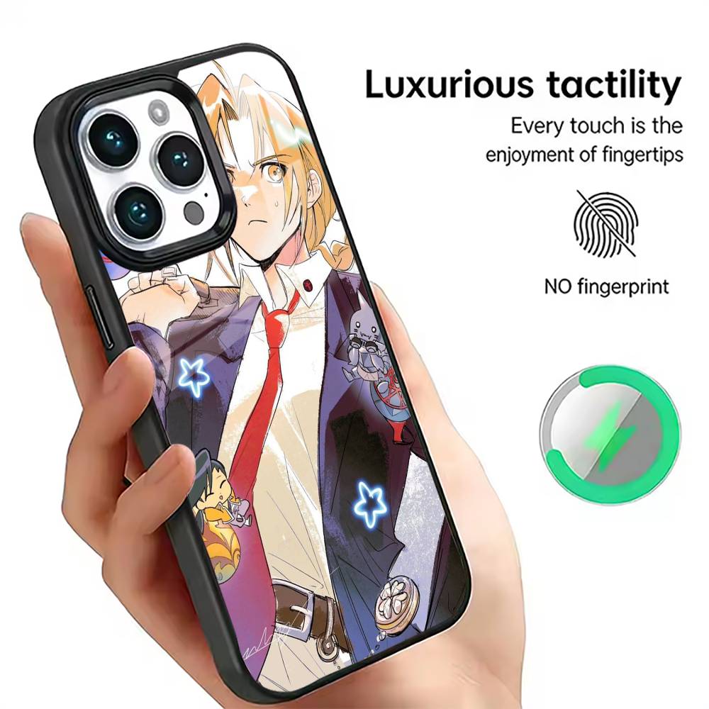 Fullmetal Alchemist Edward Elric Phone Case For iPhone17,16,15,14,13,12,11 Plus,Pro Magnetic with Magsafe Wireless Charging iPhone12
Fullmetal Alchemist Edward Elric Phone Case For iPhone17,16,15,14,13,12,11 Plus,Pro Magnetic with Magsafe Wireless Charging iPhone12