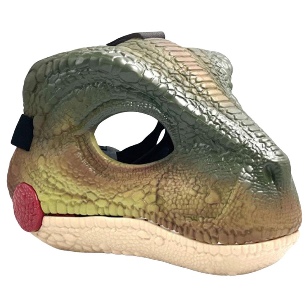 Funny Dinosaur Mask with Dinosaur Scream Lifelike Dinosaur Mask Headwear Raptor Dinosaur Mask for Halloween Carnival Party
Funny Dinosaur Mask with Dinosaur Scream Lifelike Dinosaur Mask Headwear Raptor Dinosaur Mask for Halloween Carnival Party