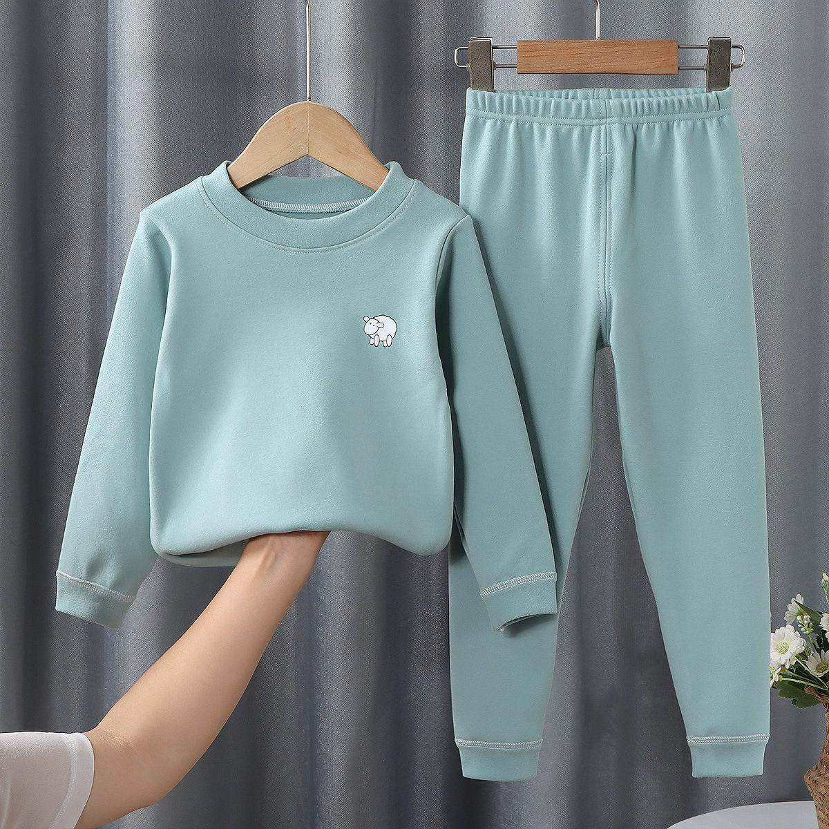 Детский комплект из двух предметов: топ с круглым вырезом и длинными рукавами на весну и осень + повседневные брюки для дома 80cm
Детский комплект из двух предметов: топ с круглым вырезом и длинными рукавами на весну и осень + повседневные брюки для дома 80cm