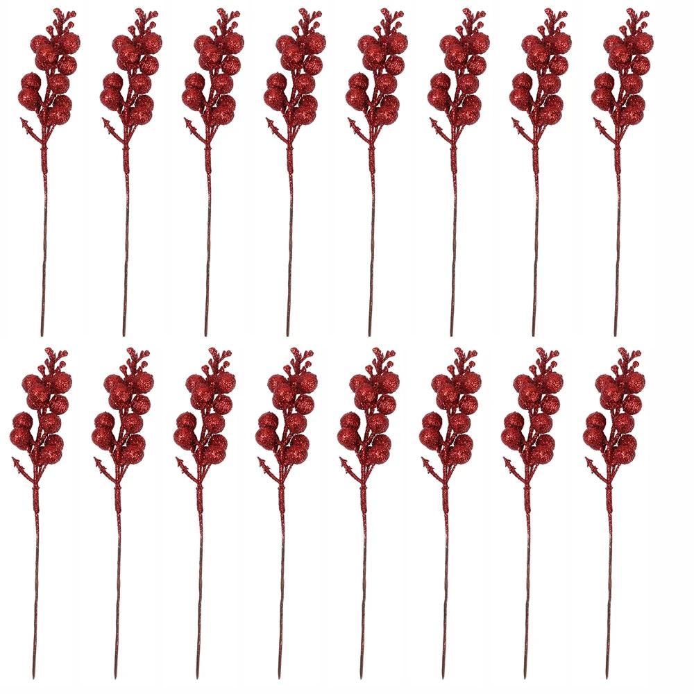 Рождественские искусственные ягоды ветка блестки красные цветы падуба букет искусственные растения новогодняя вечеринка фестиваль украшение дома 1PCS красный
Рождественские искусственные ягоды ветка блестки красные цветы падуба букет искусственные растения новогодняя вечеринка фестиваль украшение дома 1PCS красный