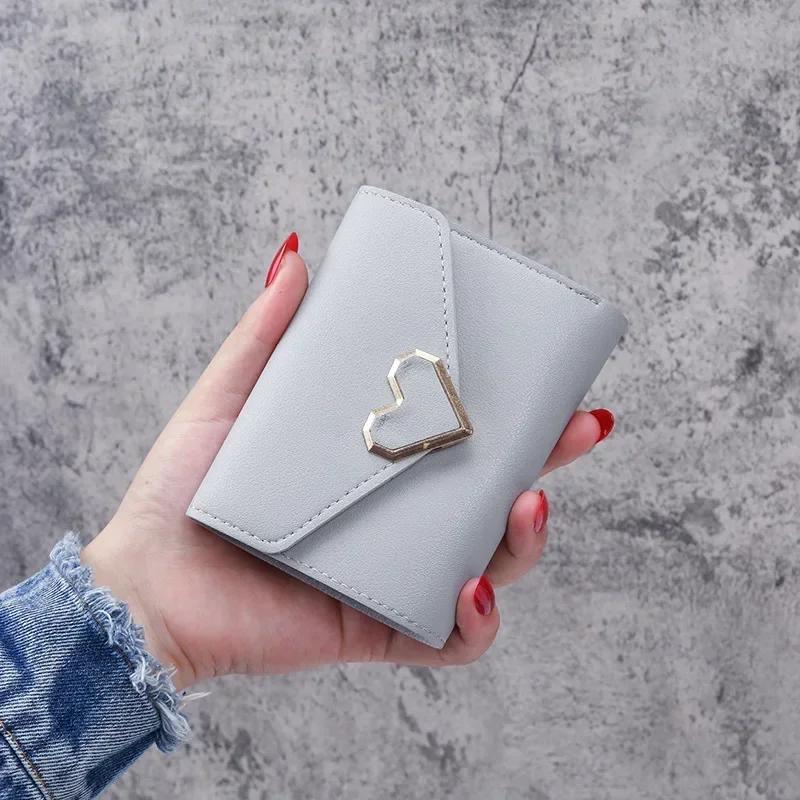 Large Capacity Multi-card Slots Card Holder Coin Purse Pouch New Solid Color Fashion Simple PU Short Wallet Purse for Women сірий колір
Large Capacity Multi-card Slots Card Holder Coin Purse Pouch New Solid Color Fashion Simple PU Short Wallet Purse for Women сірий колір